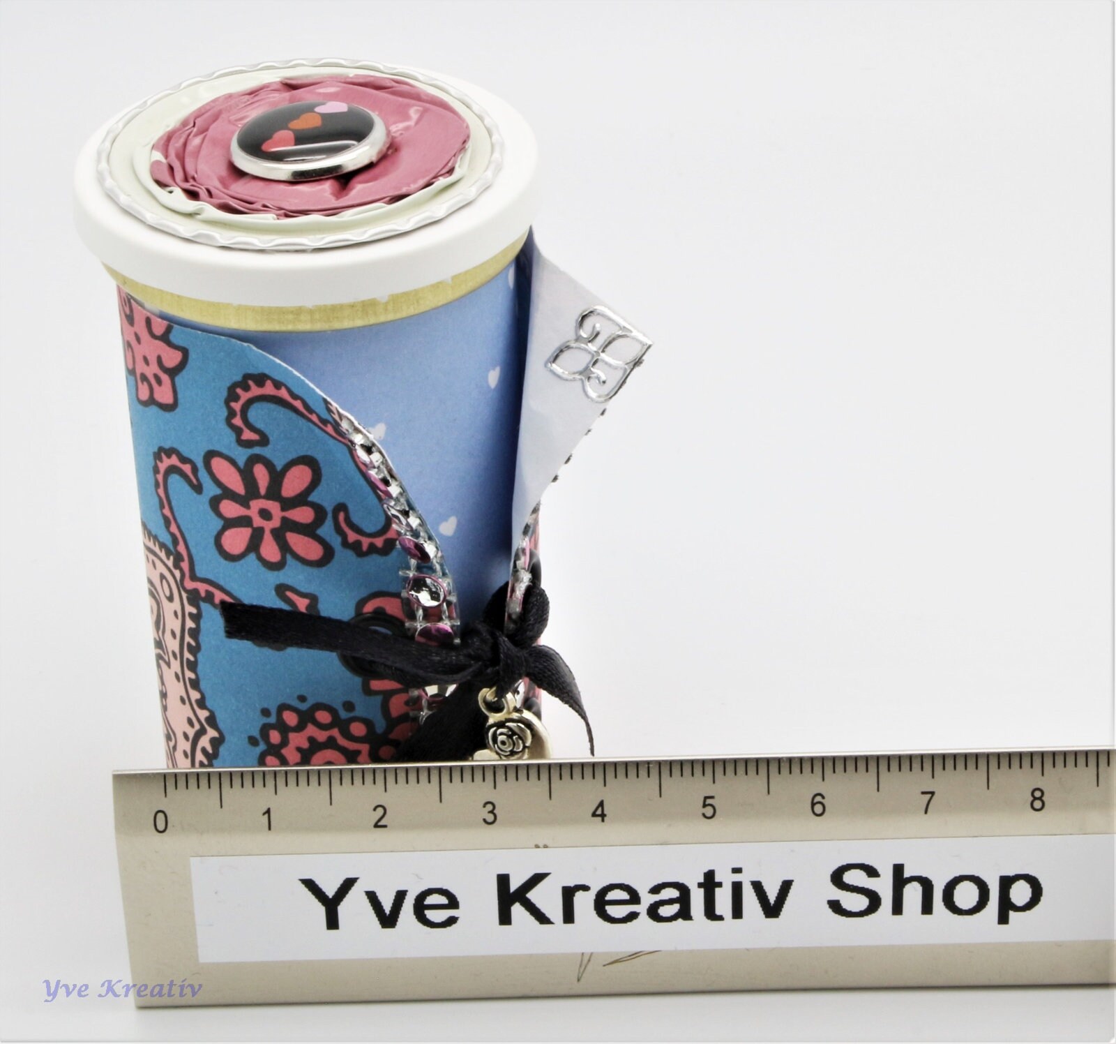 Metall Dose - Döschen / Schachtel / Box - Upcycling für Geldgeschenke Gutscheine Schmuckdöschen