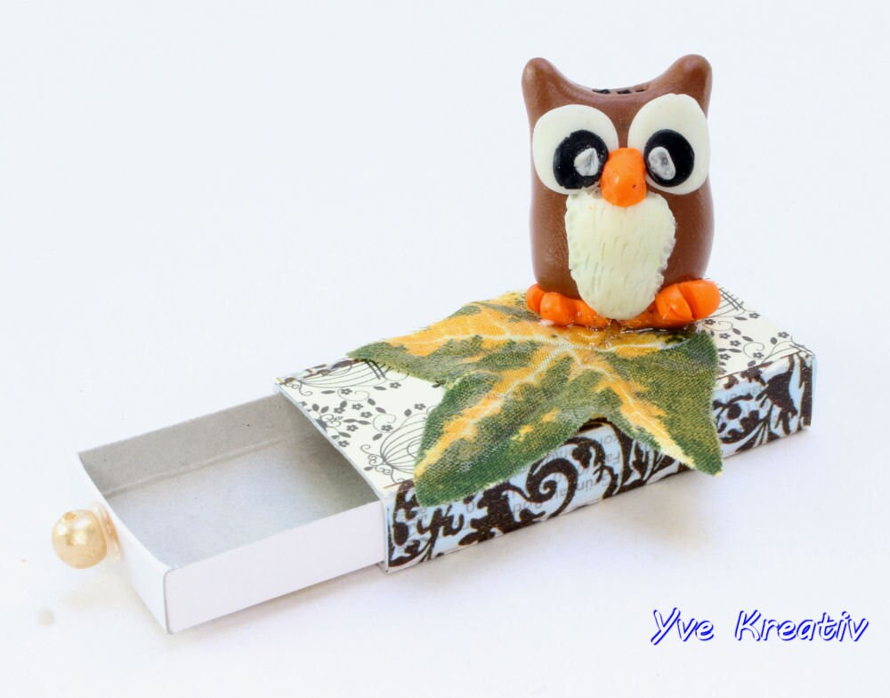 Kleine Schachtel, verzierte Streichholzschachtel als originelle Geschenkverpackung für Geld, Gutscheine und mehr