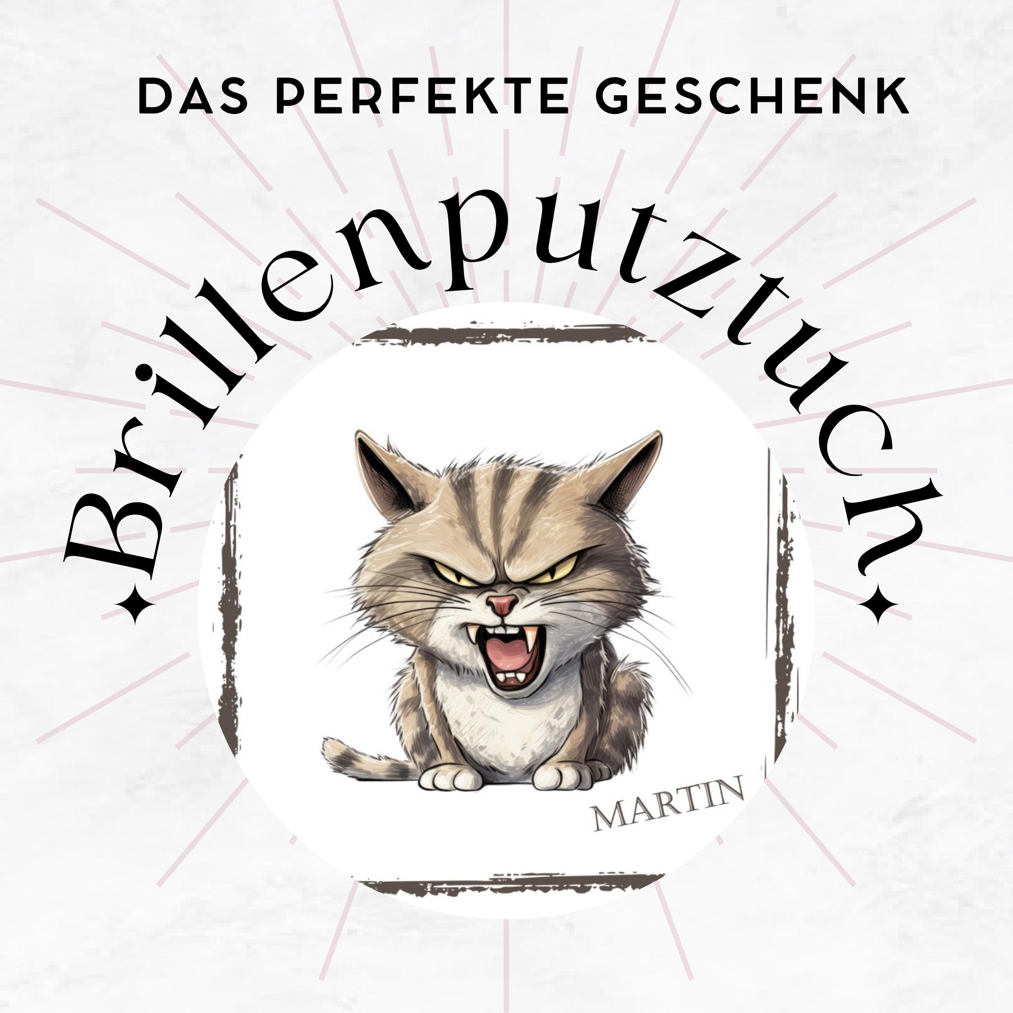 Brillenputztuch Katze personalisiert mit Namen bedrucktes Mikrofasertuch für Display Handy Sonnenbrille Geschenk Katzenbesitzer #TI94P Brillenputztuch Katze personalisiert mit Namen bedrucktes Mikrofasertuch für Display Handy Sonnenbrille Geschenk Katzenbesitzer #TI94P