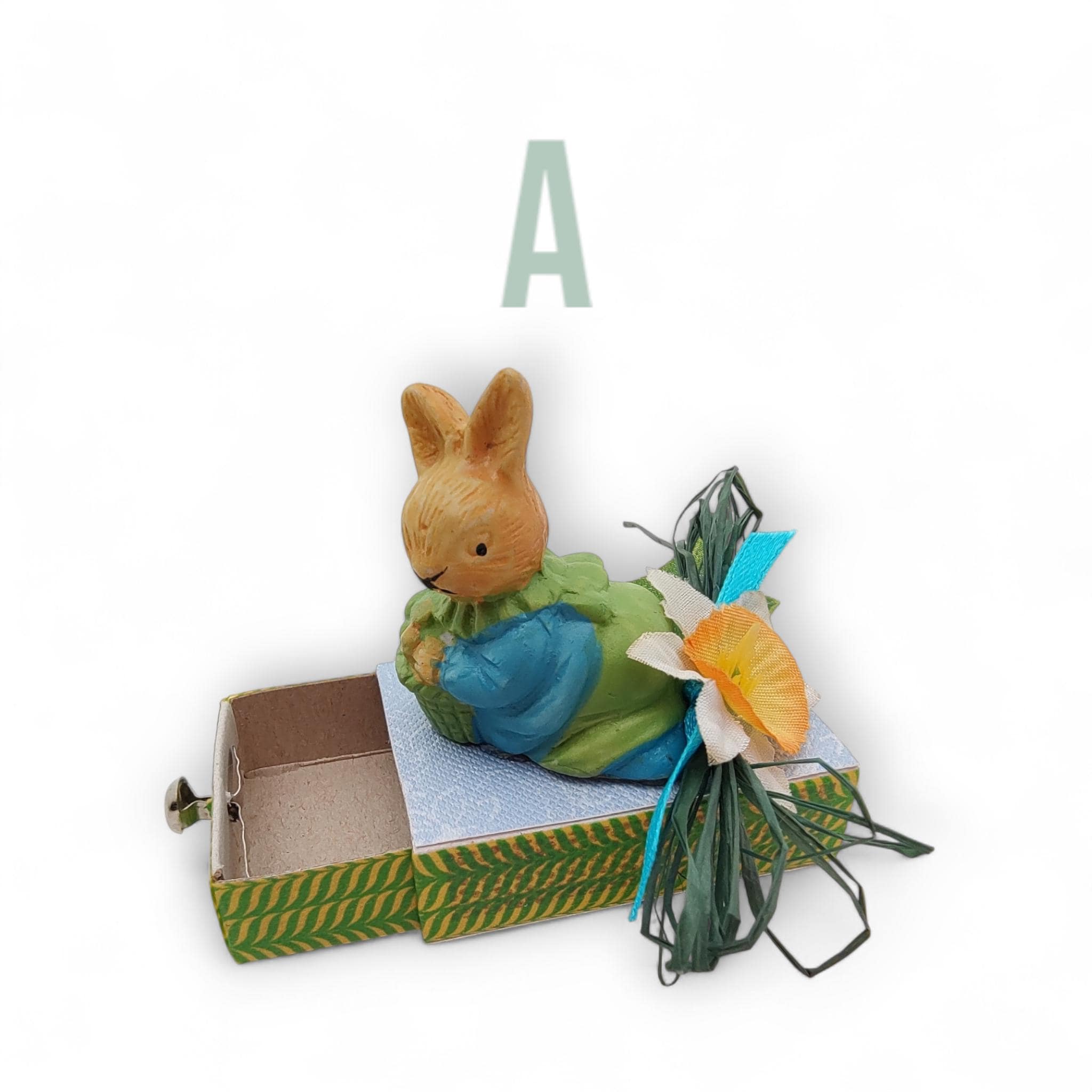 Kleine Schachtel Streichholzschachtel - Osterhase Geschenkebox für Geldgeschenke Gutschein - kleine Kostbarkeiten #627795997