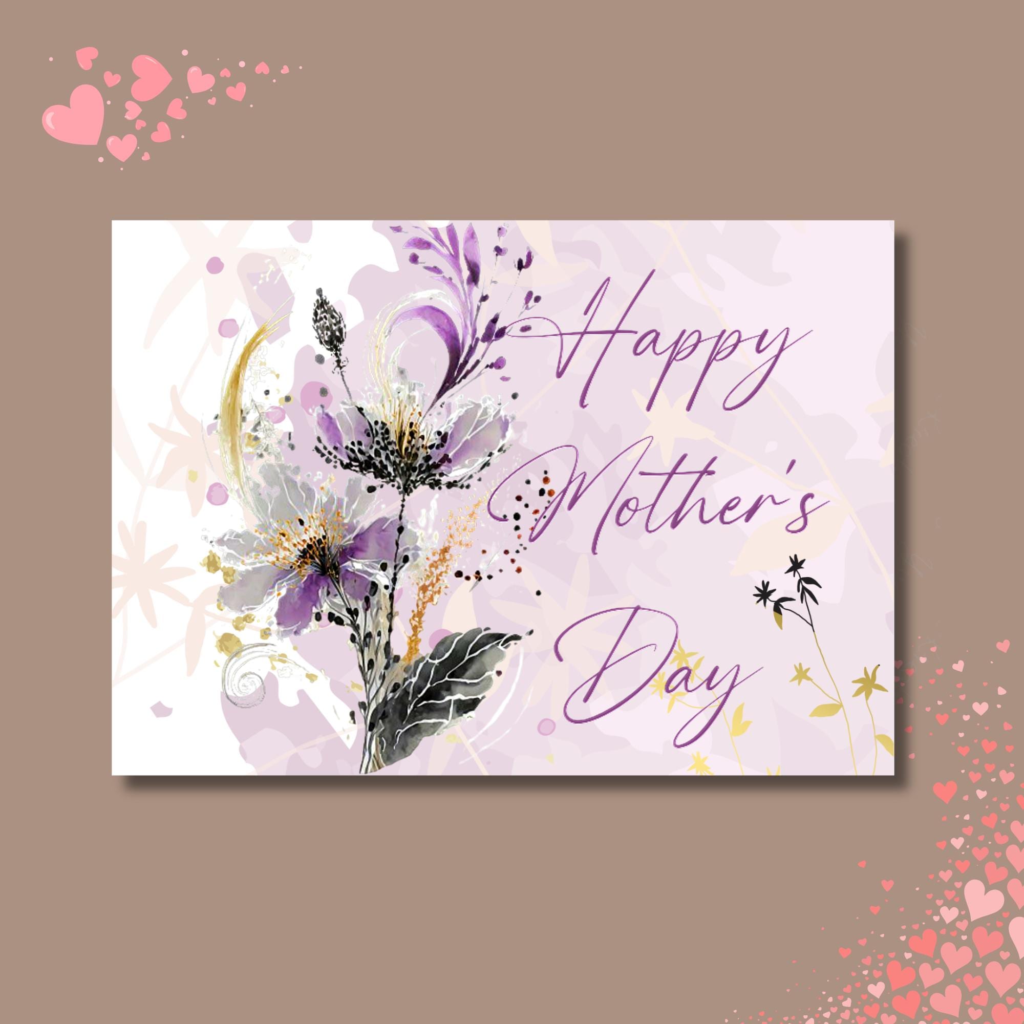 Geschenk zum Muttertag Postkarte Karte Glückwunschkarte Grußkarte Geschenkkarte auf DIN A6 Karte mit Glanzoberfläche #PHO Geschenk zum Muttertag Postkarte Karte Glückwunschkarte Grußkarte Geschenkkarte auf DIN A6 Karte mit Glanzoberfläche #PHO