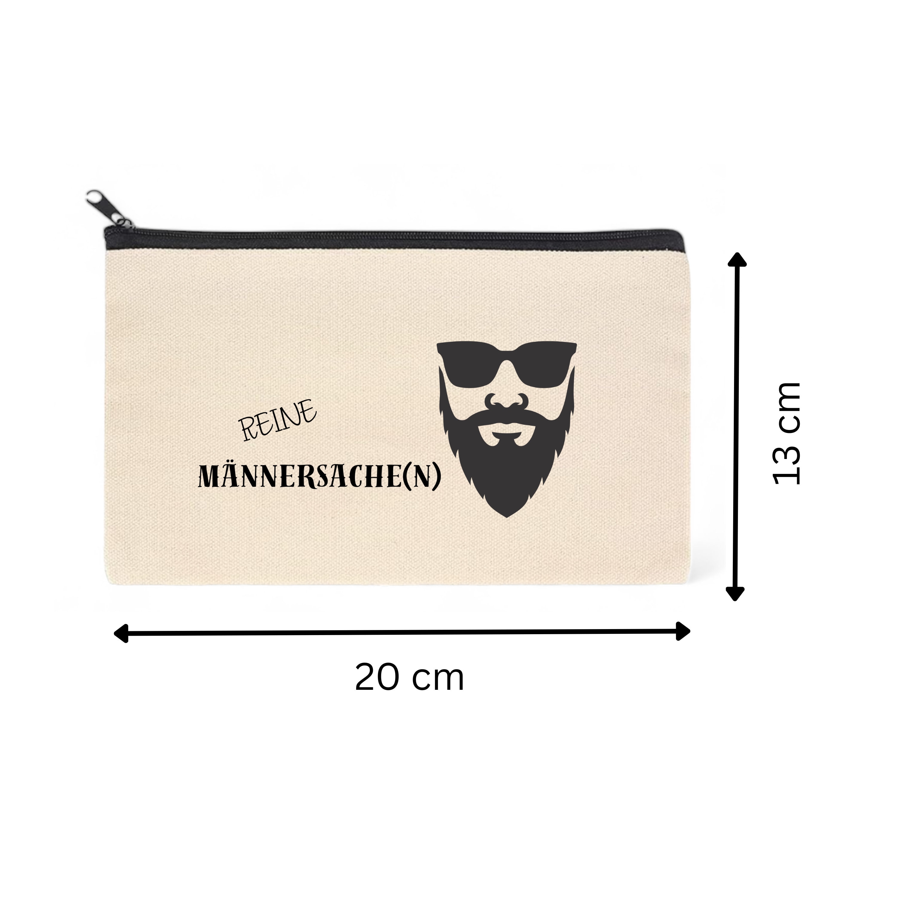 Kosmetiktasche, Federmäppchen, Mäppchen, kleiner Stoffbeutel mit Reißverschluss, Geschenk zum Vatertag  #FMBAUB