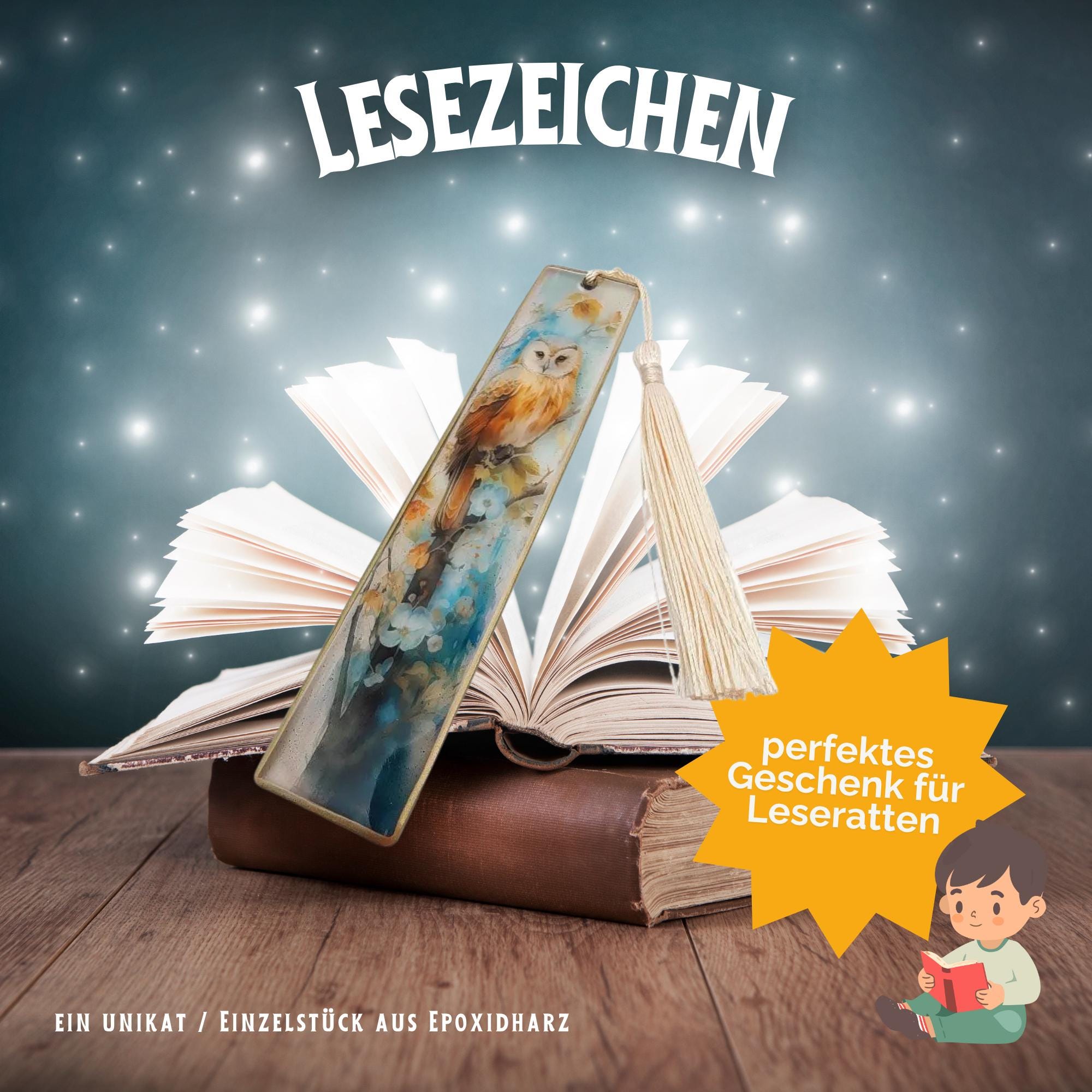 Lesezeichen aus Epoxidharz Motiv Eule Geschenk Geburtstag Mitbringsel zum Buchgeschenk Geschenkidee Buchzeichen transparent #LEEPOX Lesezeichen aus Epoxidharz Motiv Eule Geschenk Geburtstag Mitbringsel zum Buchgeschenk Geschenkidee Buchzeichen transparent #LEEPOX