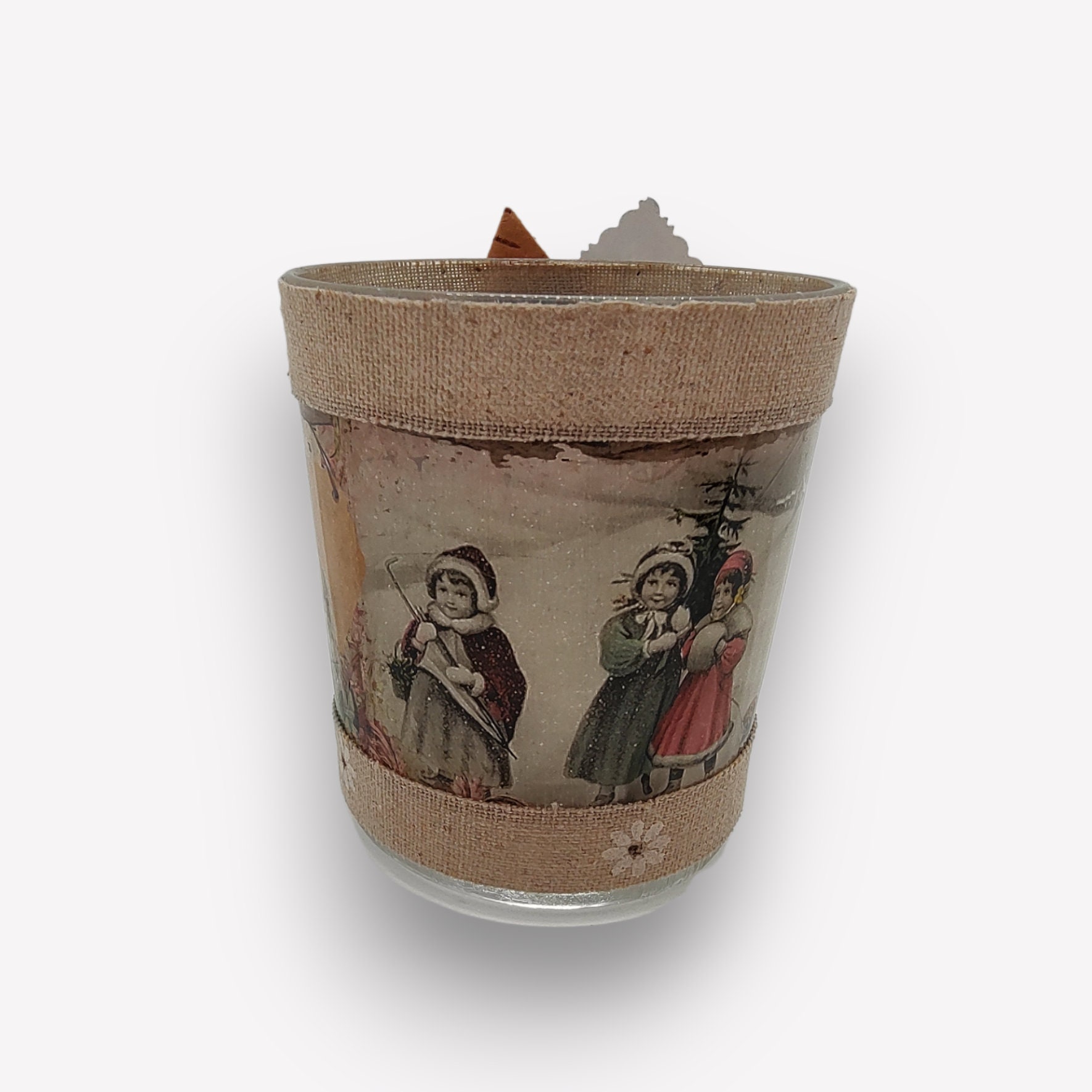 Teelicht Gläschen "Weihnachten"