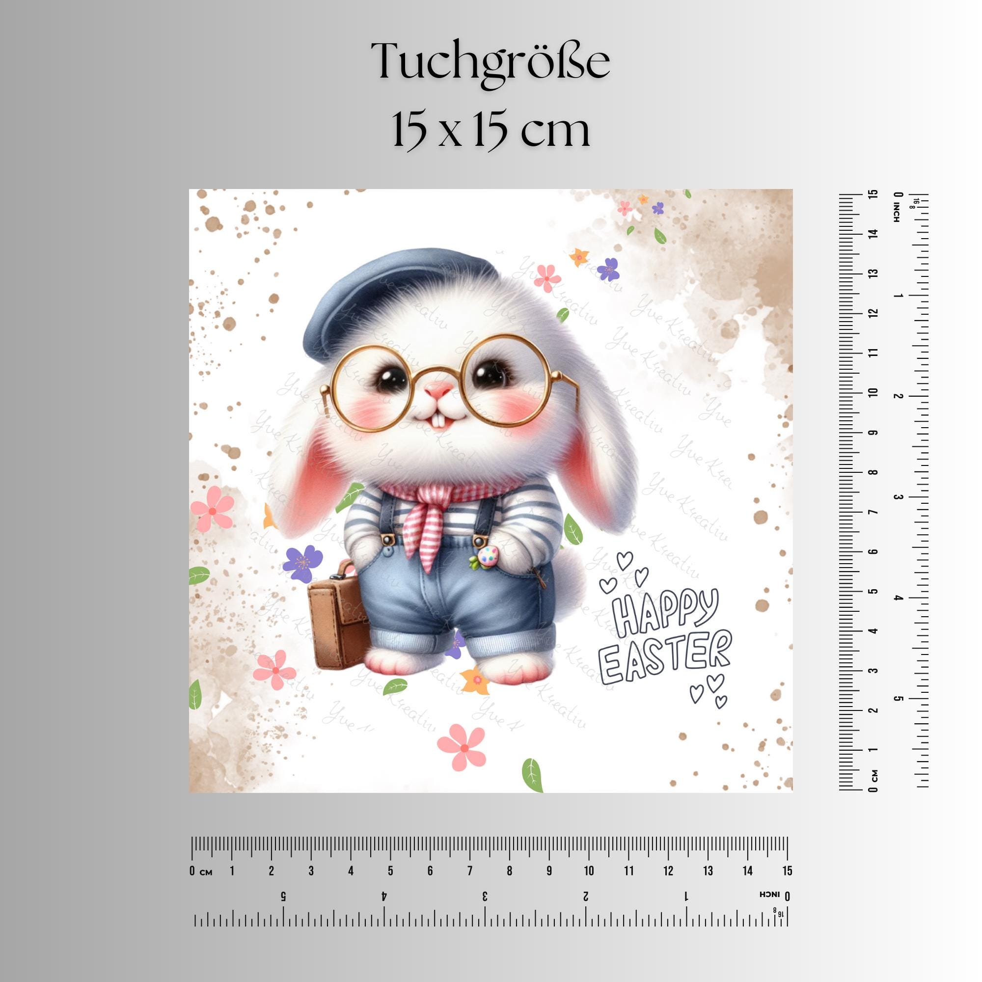 Brillenputztuch Geschenk zu Ostern bedrucktes Mikrofasertuch Ostergeschenk für Brillen Kameratuch Tuch für Displays Objektive  #OS9