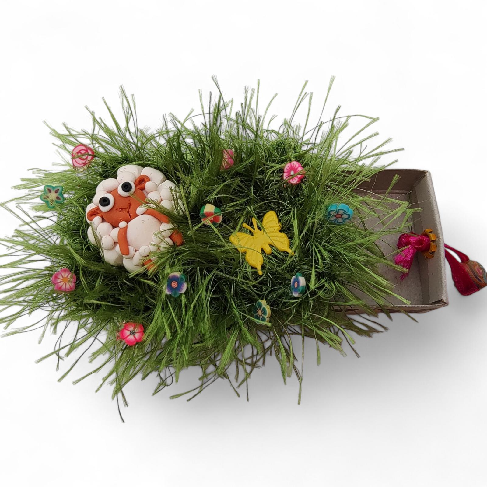 Kleine Schachtel Streichholzschachtel Box - Ostern Geschenkebox für Geldgeschenke Gutschein - kleine Kostbarkeiten #1838728368
