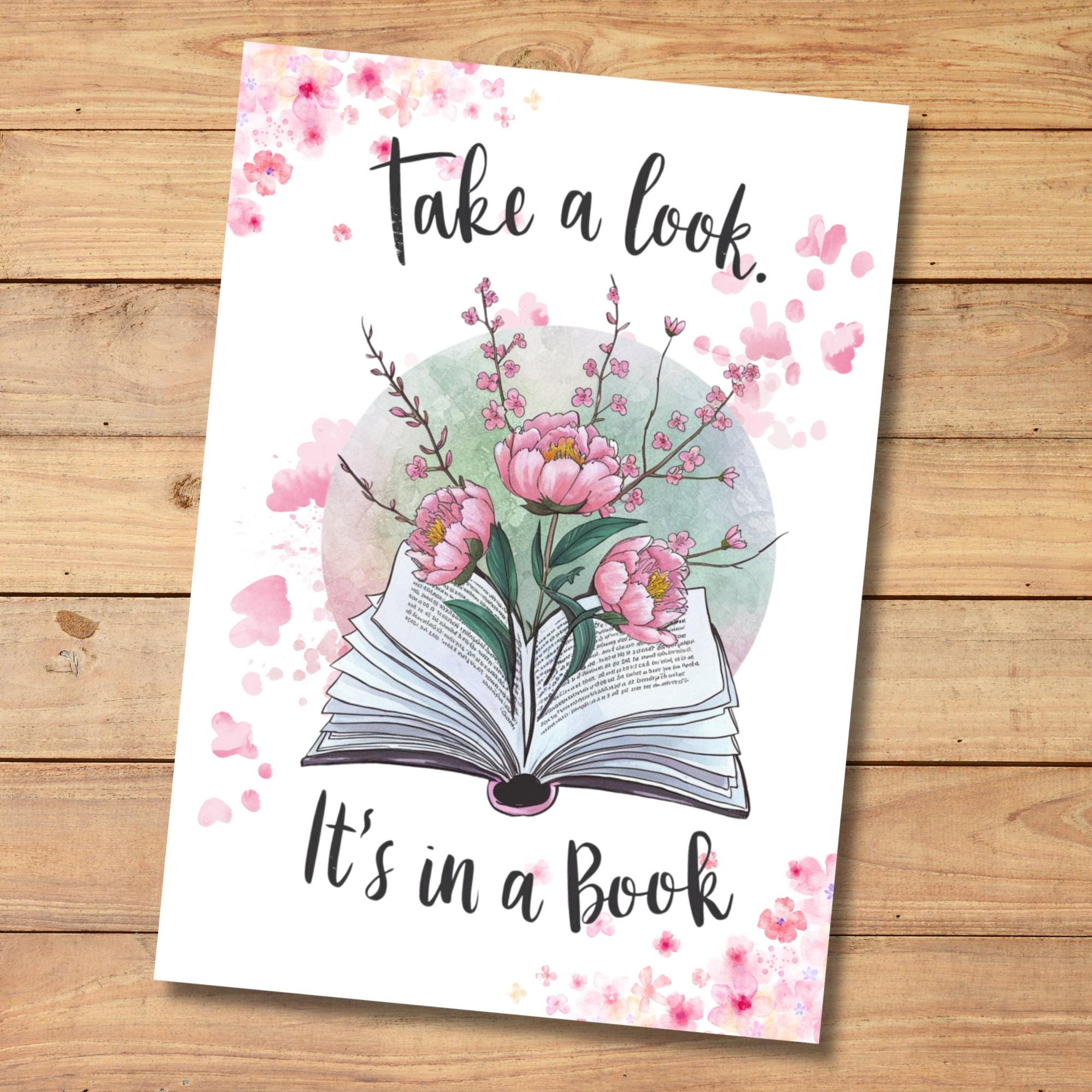 Postkarte Grußkarte Karte zum Geburtstag Bücher Lesen zum Buchgeschenk Gutschein  #PLS