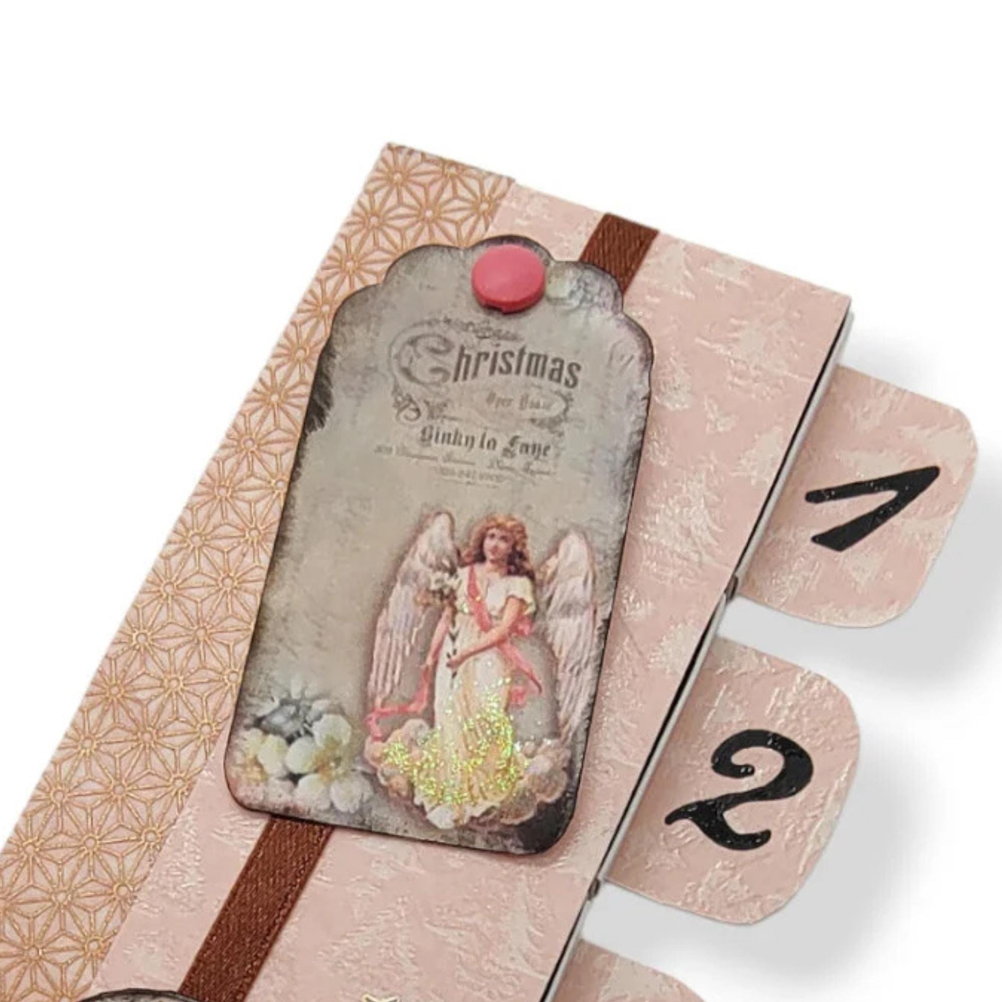 Adventskalender zum Befüllen aus 4 Streichholzschachteln Upcycling kleine Adventsgeschenke Geldgeschenk Weihnachten Mitbringsel #627796301