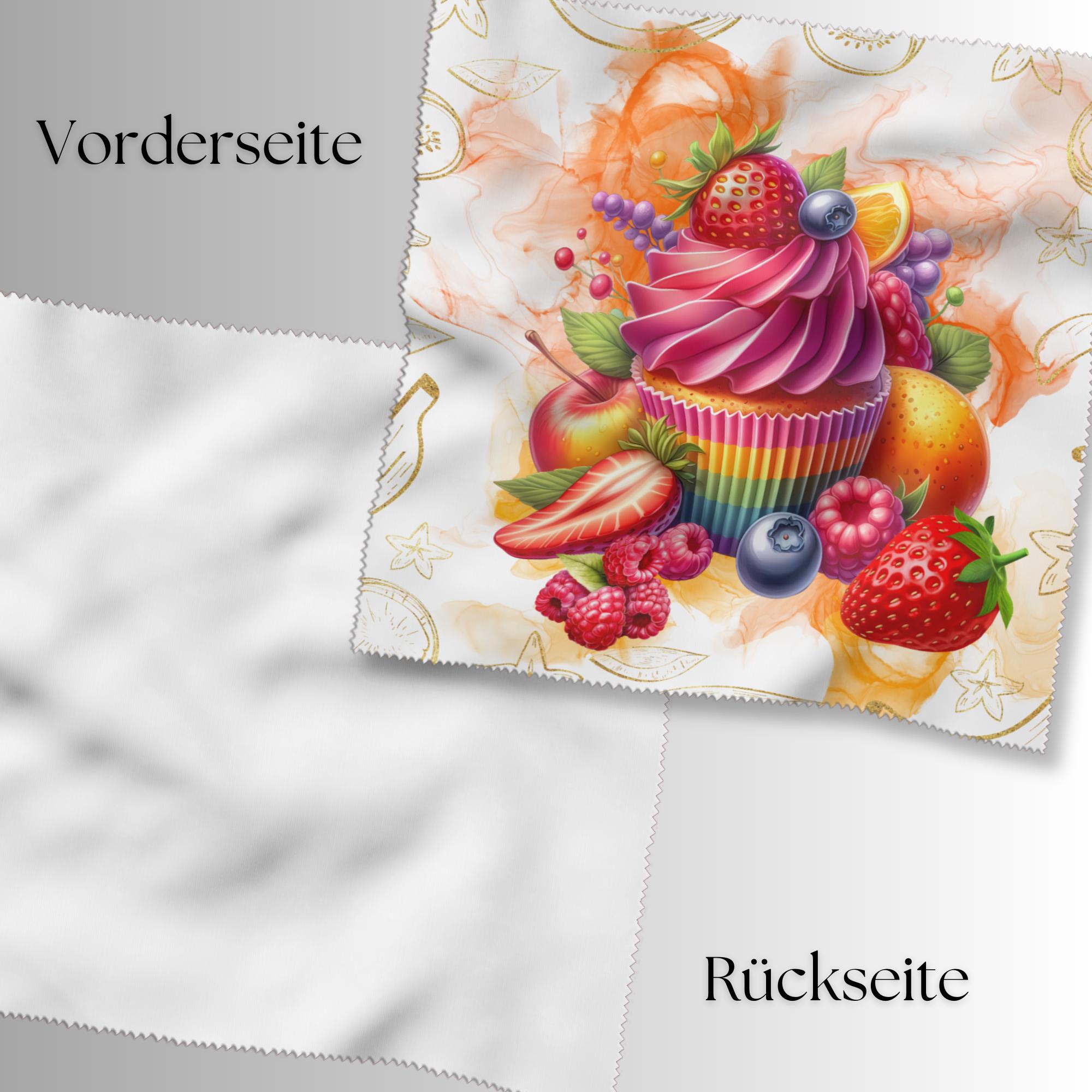Bedrucktes Mikrofasertuch Cupcake für Brillen Tuch für Displays Brillenputztuch Geschenk Geburtstag Muttertag #ES11 Bedrucktes Mikrofasertuch Cupcake für Brillen Tuch für Displays Brillenputztuch Geschenk Geburtstag Muttertag #ES11