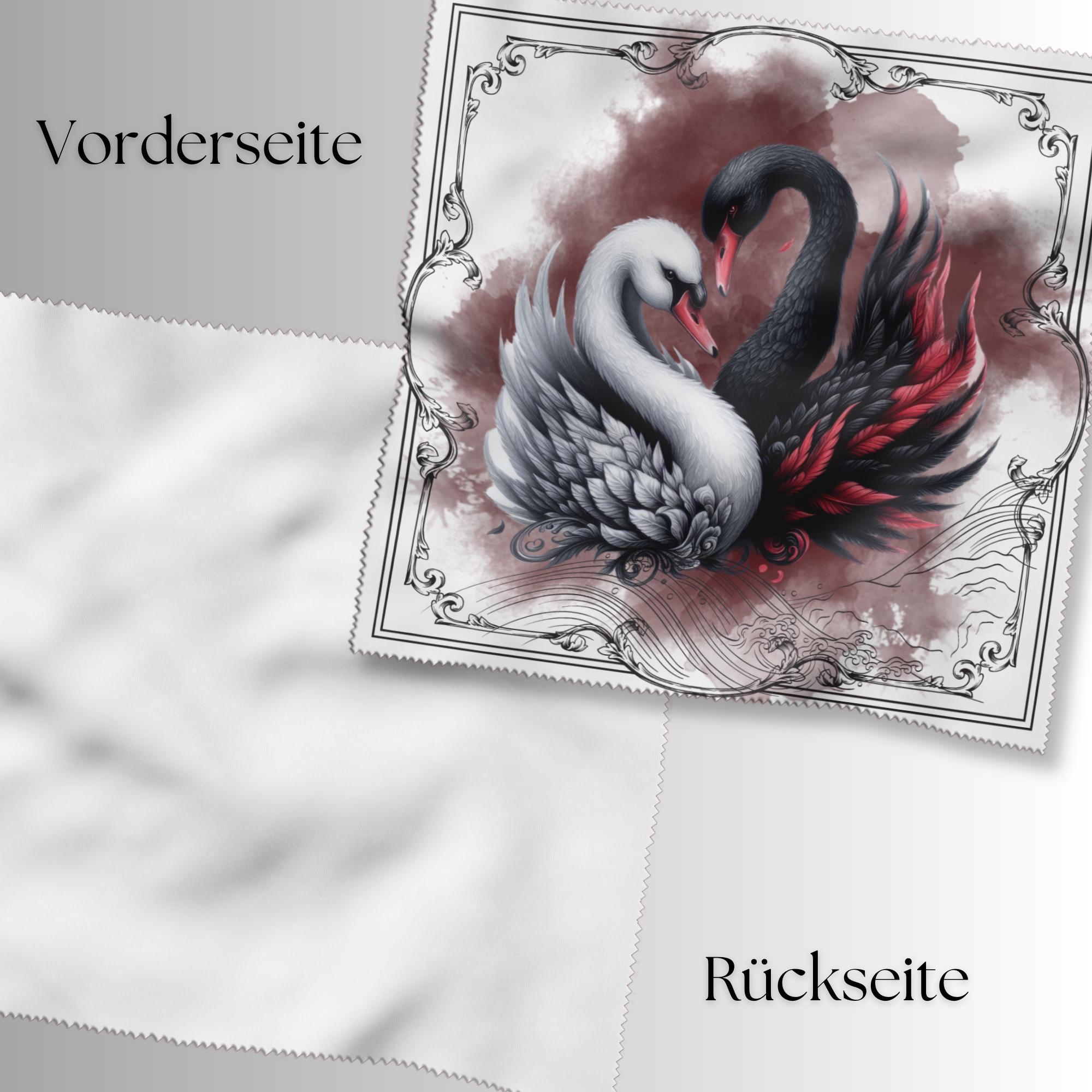 Brillenputztuch – Individuell bedrucktes Mikrofasertuch für Brillen, Displays & mehr | Perfektes Geschenk für Verliebte #TI58
