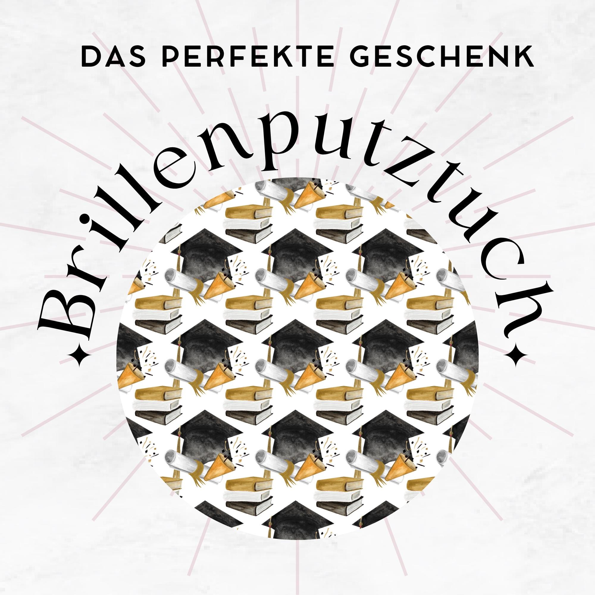 Bedrucktes Mikrofasertuch "Doktorhut" für Brillen Tuch für Displays Brillenputztuch Geschenk zum Schulabschluss #BE9 Bedrucktes Mikrofasertuch "Doktorhut" für Brillen Tuch für Displays Brillenputztuch Geschenk zum Schulabschluss #BE9