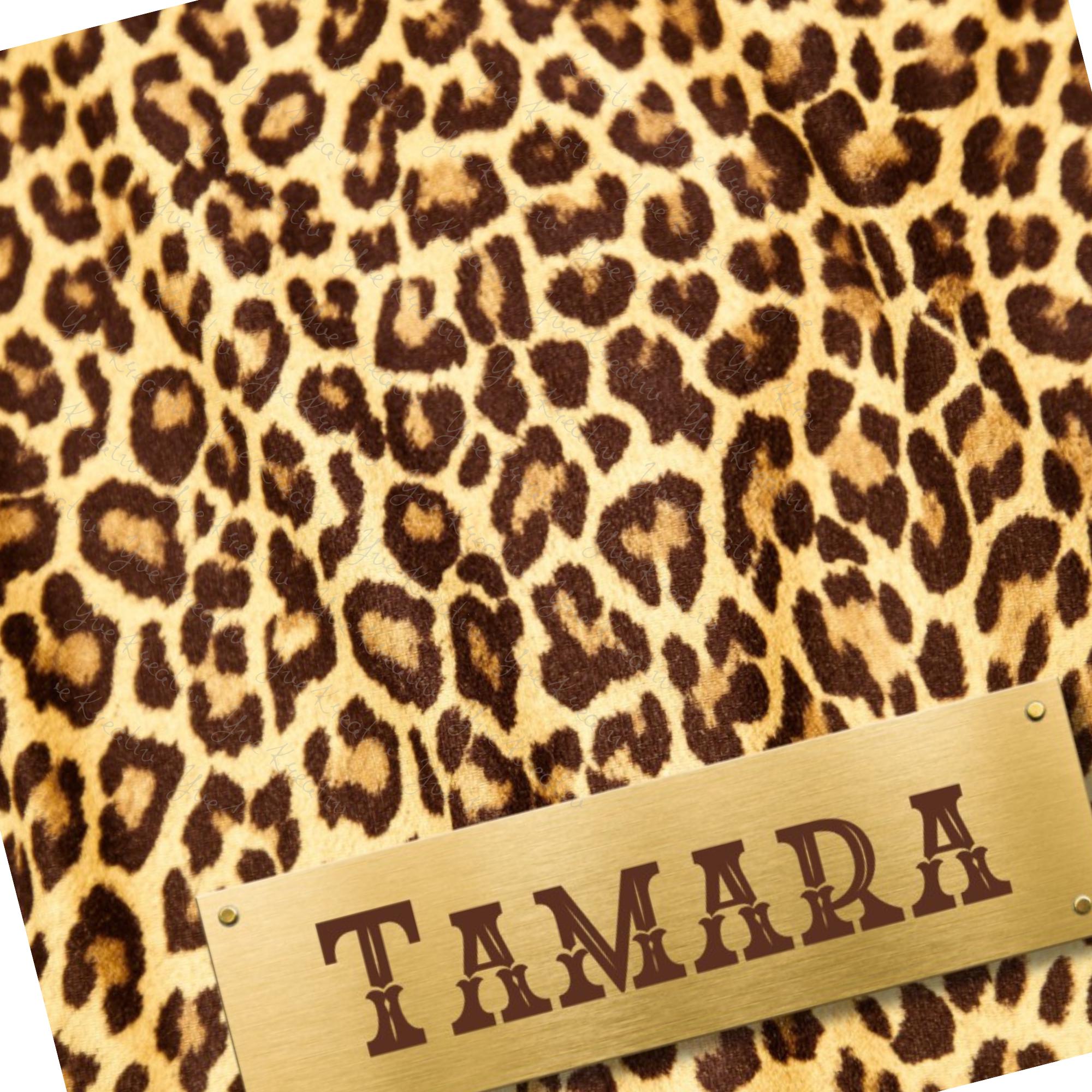 Brillenputztuch Leopard Print personalisiert mit Namen bedrucktes Mikrofasertuch für Display Handy Sonnenbrille Geschenk Animalprint #TI162P Brillenputztuch Leopard Print personalisiert mit Namen bedrucktes Mikrofasertuch für Display Handy Sonnenbrille Geschenk Animalprint #TI162P