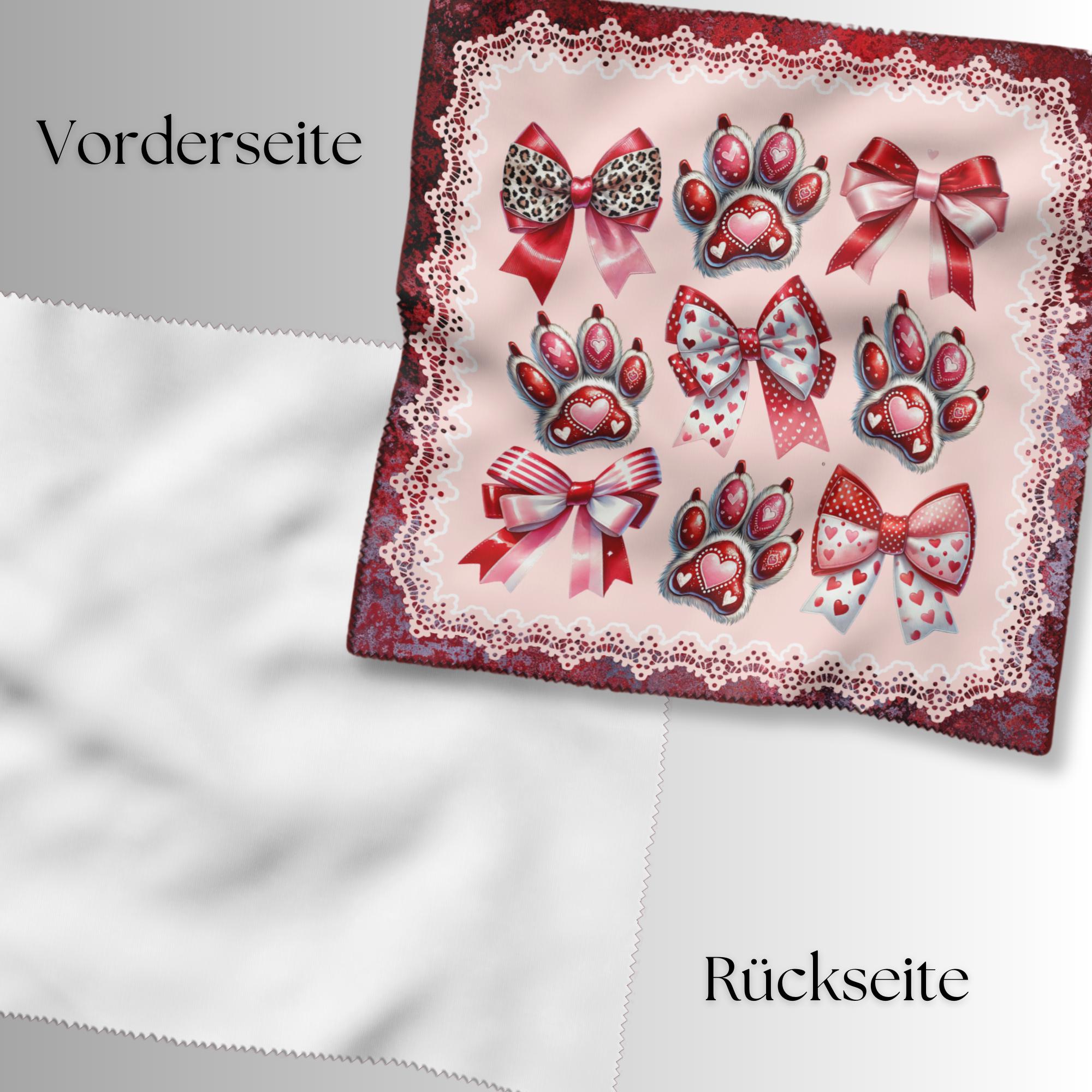 Brillenputztuch – Individuell bedrucktes Mikrofasertuch für Brillen, Displays & mehr | Perfektes Geschenk zur Hochzeit, Valentinstag, #HO9