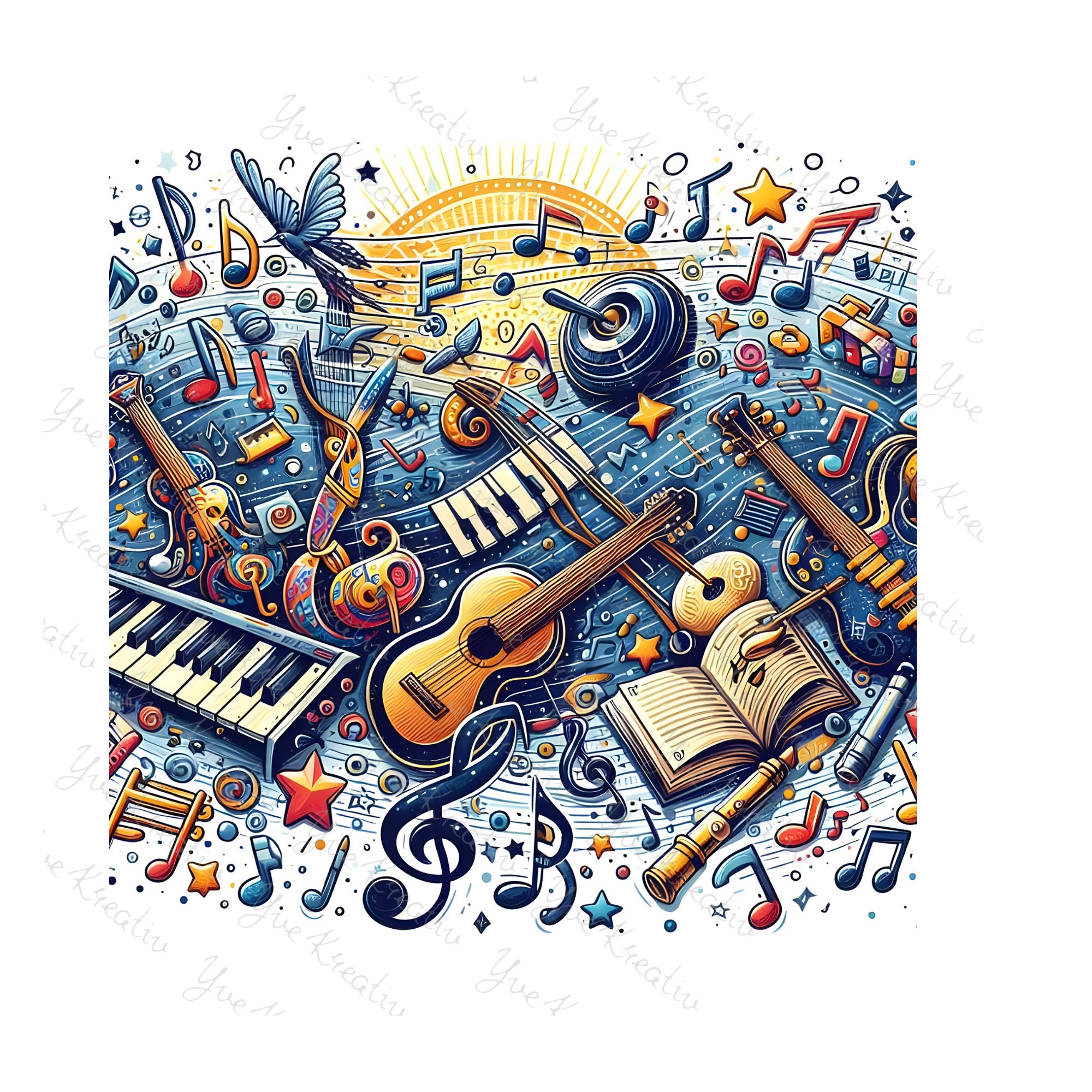 Brillenputztuch, Reinigungstuch für Brillen,  Brillentuch, Displaytuch, Bildschirmtuch, Objektivreinigung, Microfasertuch, Musik  #BM