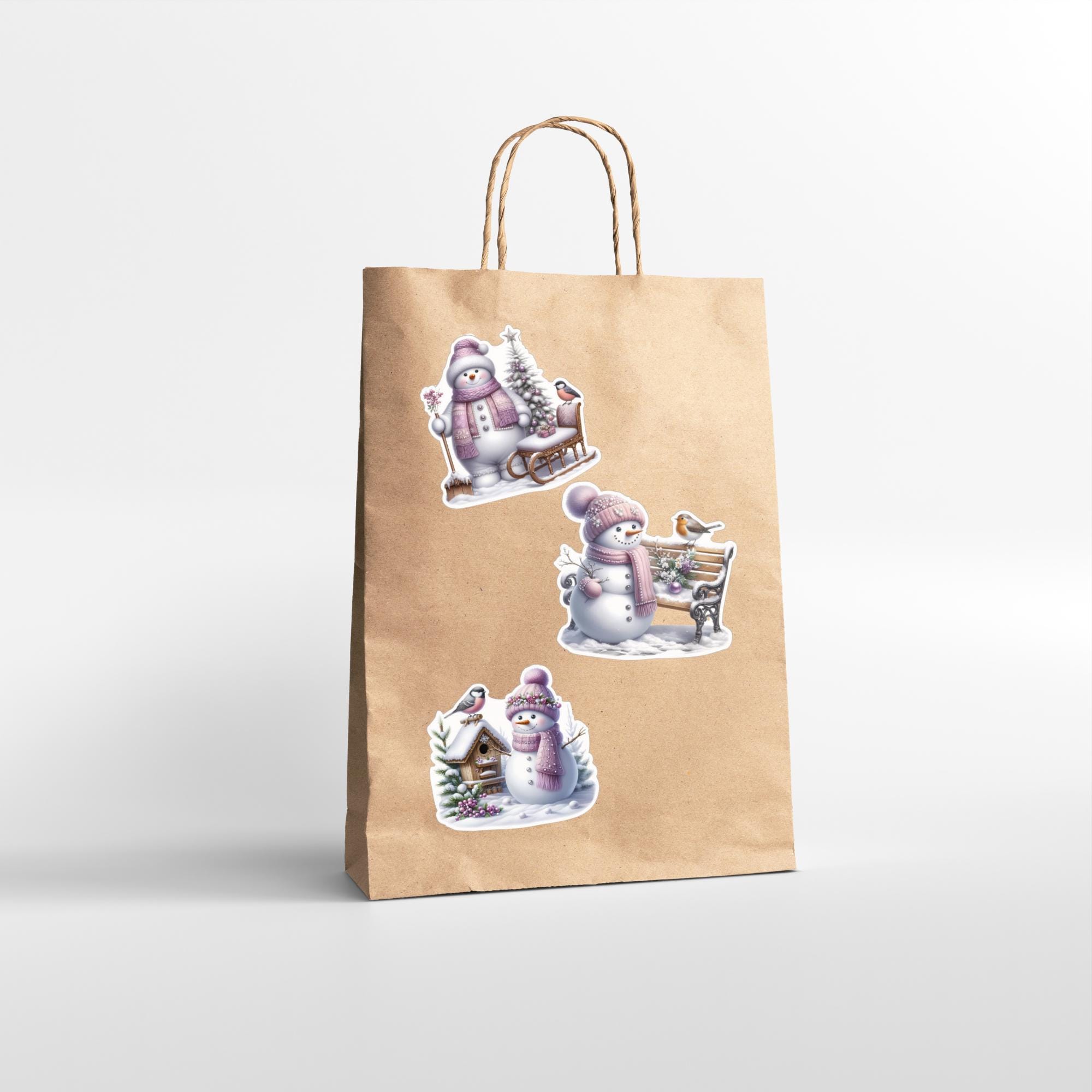 Aufkleber, große Sticker zu Weihnachten und Advent - 3 Aufkleber zur Auswahl in Weiß oder Transparent #SEG8 Aufkleber, große Sticker zu Weihnachten und Advent - 3 Aufkleber zur Auswahl in Weiß oder Transparent #SEG8