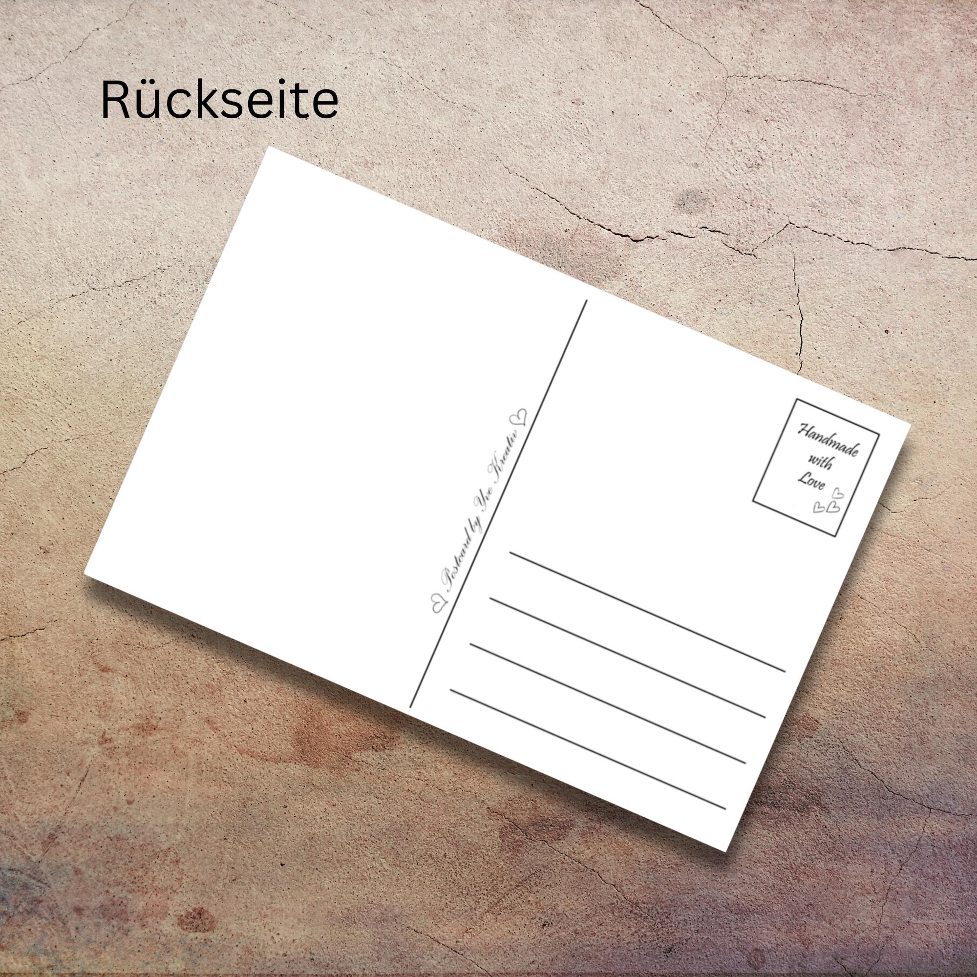 Postkarte, Grußkarte, Karte zu Ostern, Osterfest, Ostergruß I Oster Wichtel #PLS