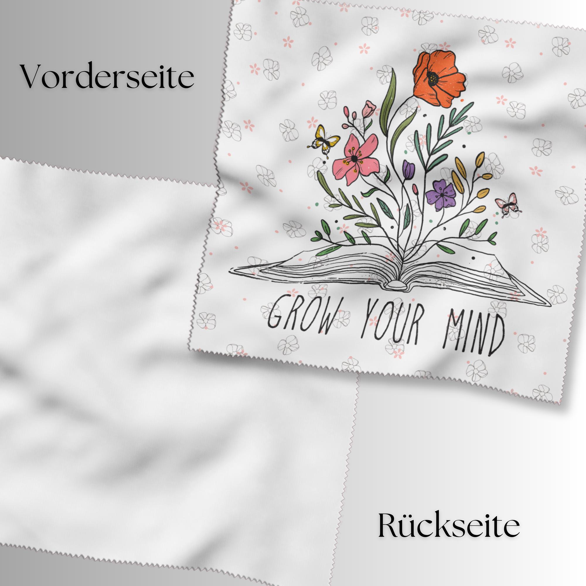 Brillenputztuch – Individuell bedrucktes Mikrofasertuch für Brillen, Displays & mehr | Perfektes Geschenk zum Geburtstag #MO8