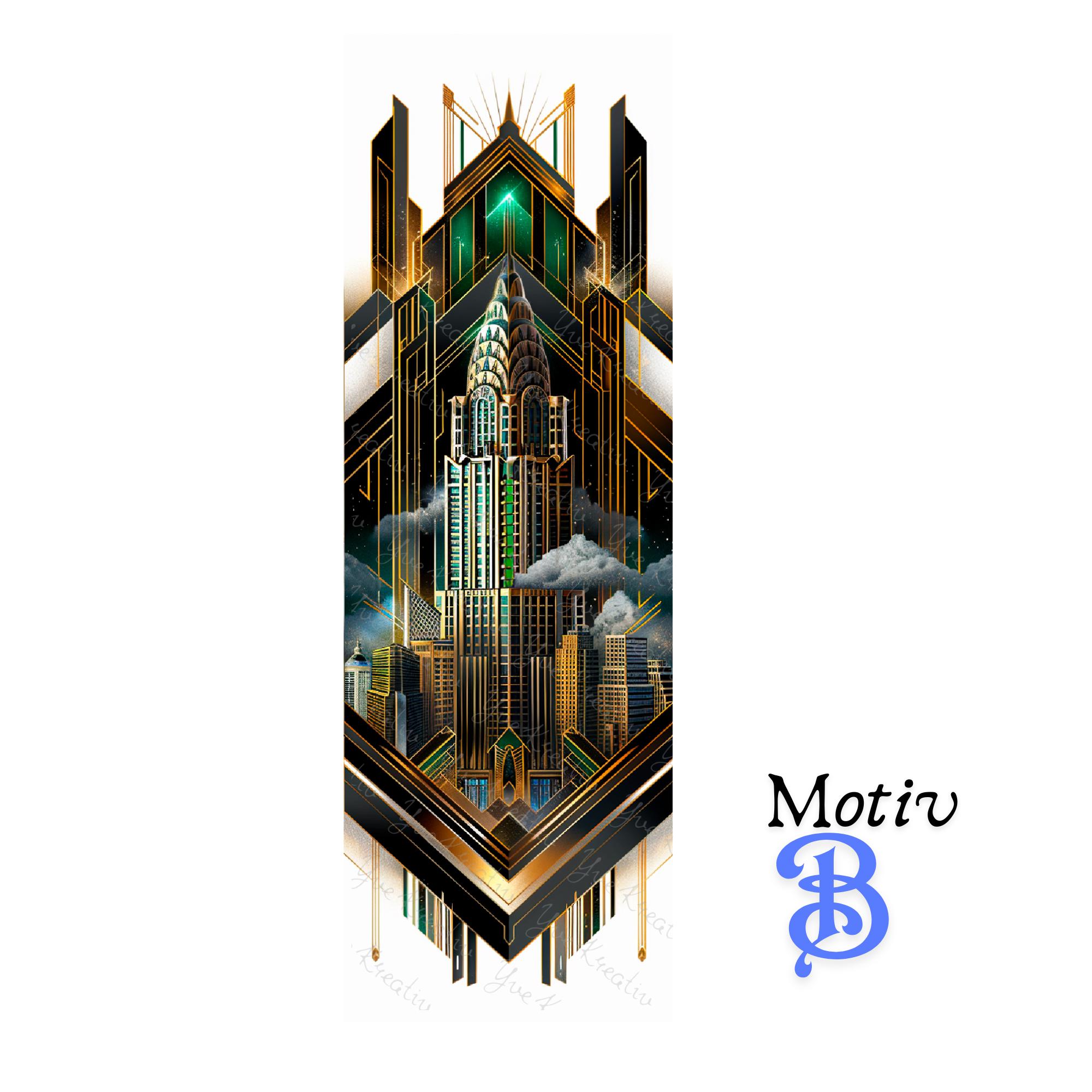Lesezeichen aus Aluminium Geschenk zum Geburtstag "Motiv City Art Deco Stil" Bücher Bookmark - 4 Motive zur Auswahl #LEALU Lesezeichen aus Aluminium Geschenk zum Geburtstag "Motiv City Art Deco Stil" Bücher Bookmark - 4 Motive zur Auswahl #LEALU