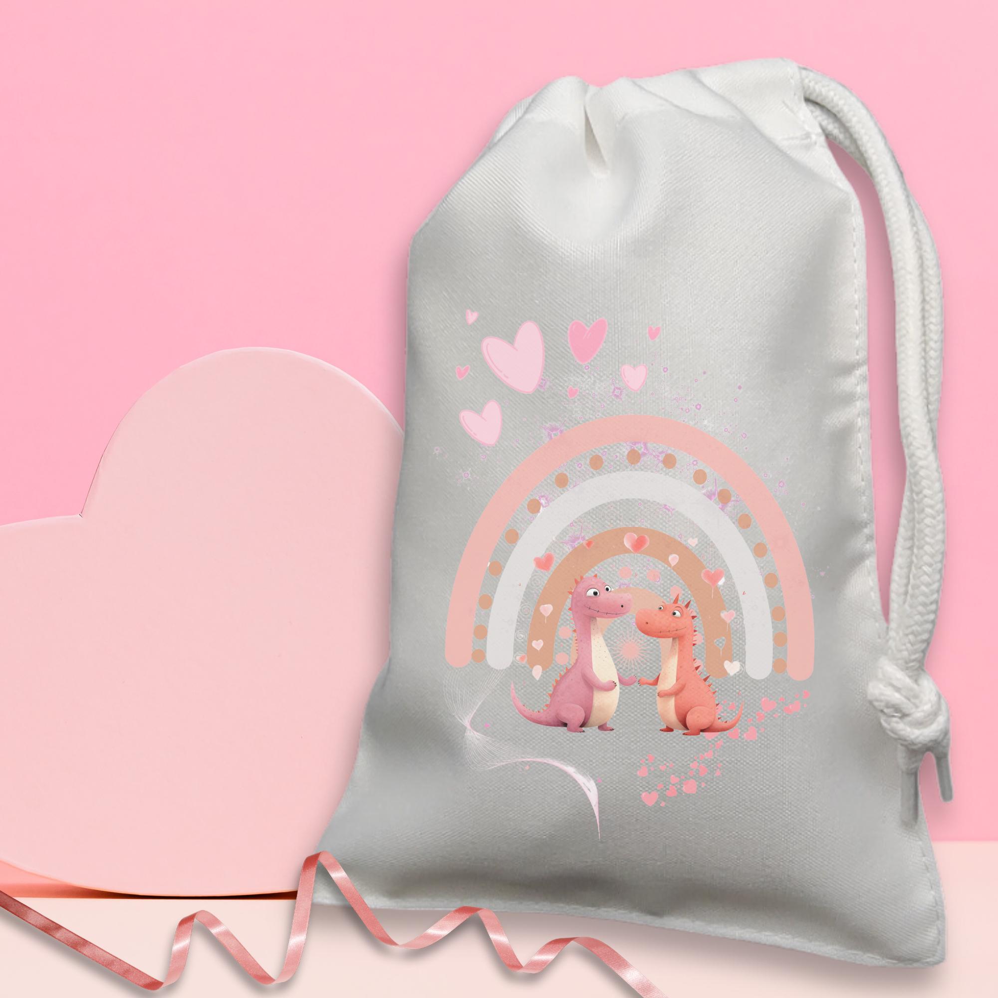 Geschenksäckchen, Hochzeitssäckchen, Stoffsäckchen zum Valentinstag, Stofftasche, Stoffbeutel, Verpackung, Geschenkverpackung  #GSSUB