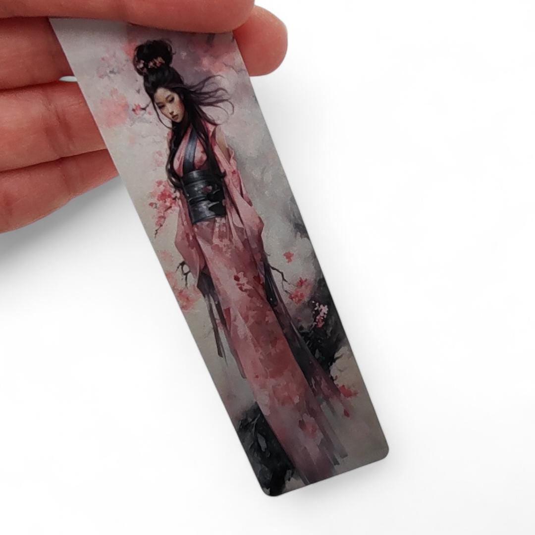 Lesezeichen aus Aluminium Geschenk zum Geburtstag Buchgeschenk "Motiv Japan Kirschblüte" Bookmark - 2 Motive zur Auswahl #LEALU Lesezeichen aus Aluminium Geschenk zum Geburtstag Buchgeschenk "Motiv Japan Kirschblüte" Bookmark - 2 Motive zur Auswahl #LEALU