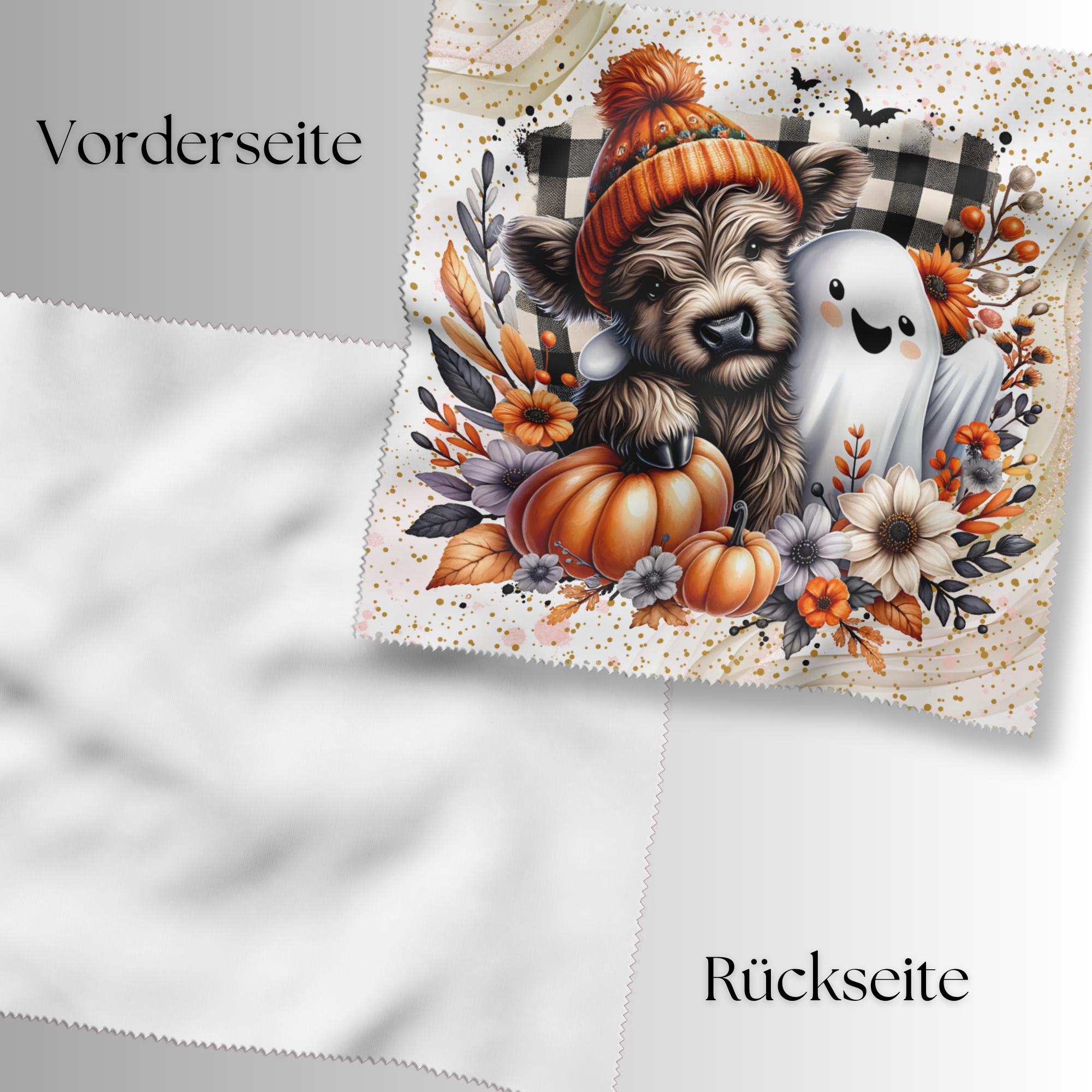 Brillenputztuch Herbst bedrucktes Mikrofasertuch für Sonnenbrille Displays Handy Herbst Geschenk Halloween Mitbringsel #SA5