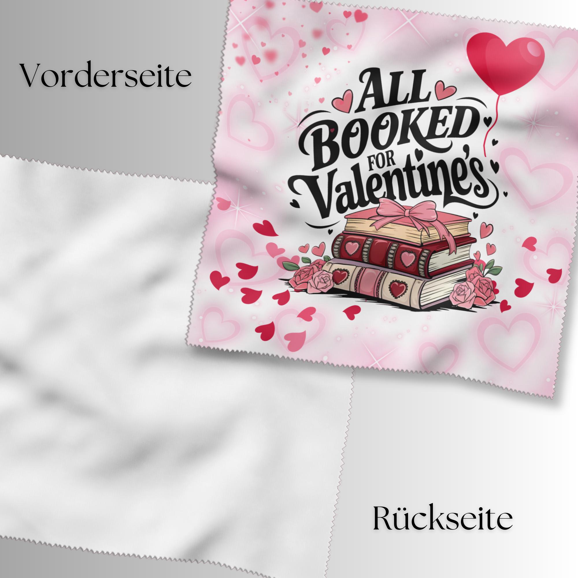 Brillenputztuch – Individuell bedrucktes Mikrofasertuch für Brillen, Displays & mehr | Perfektes Geschenk zum Valentinstag #HO6