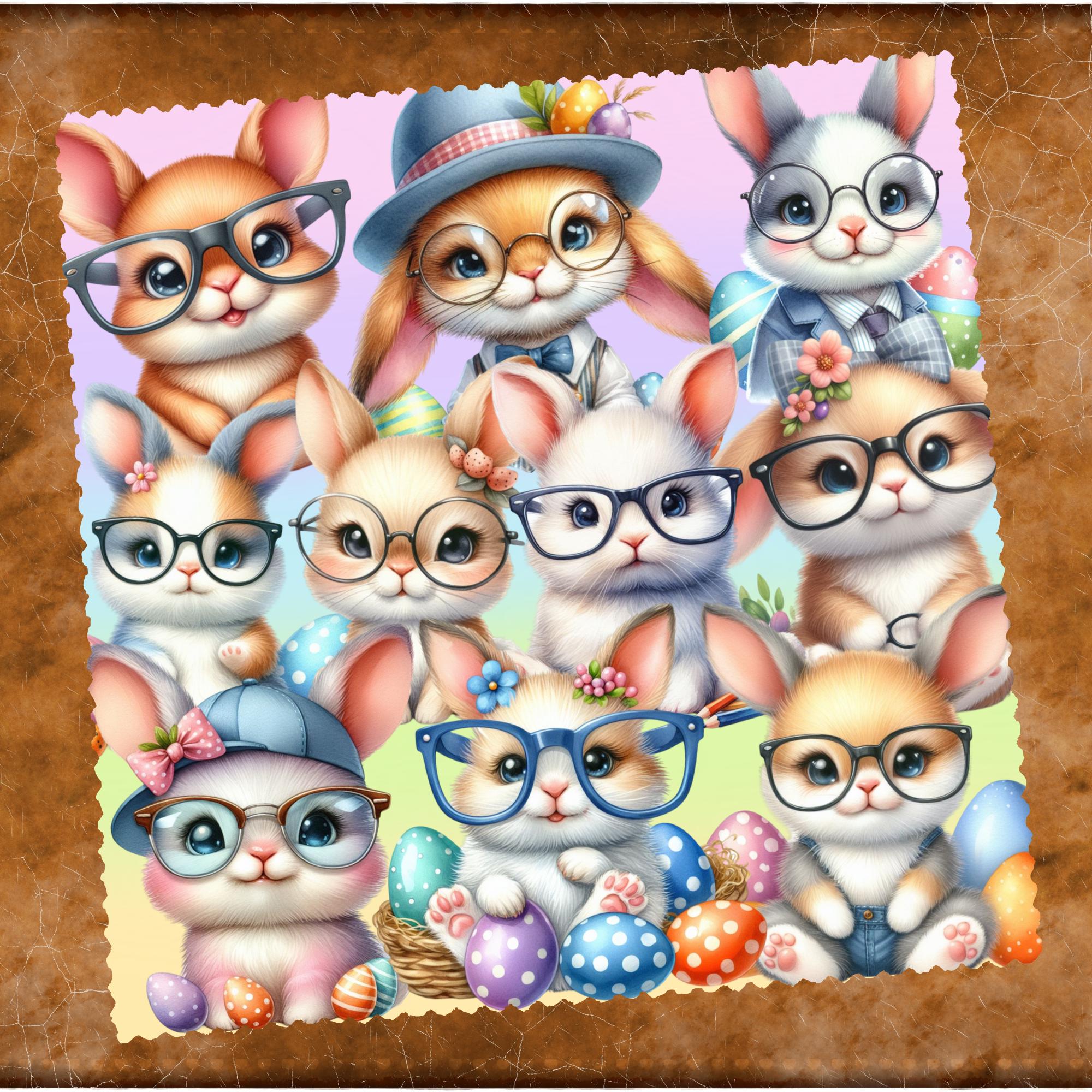 Brillenputztuch Geschenk zu Ostern bedrucktes Mikrofasertuch Ostergeschenk für Brillen Kameratuch Tuch für Displays Objektive  #OS6