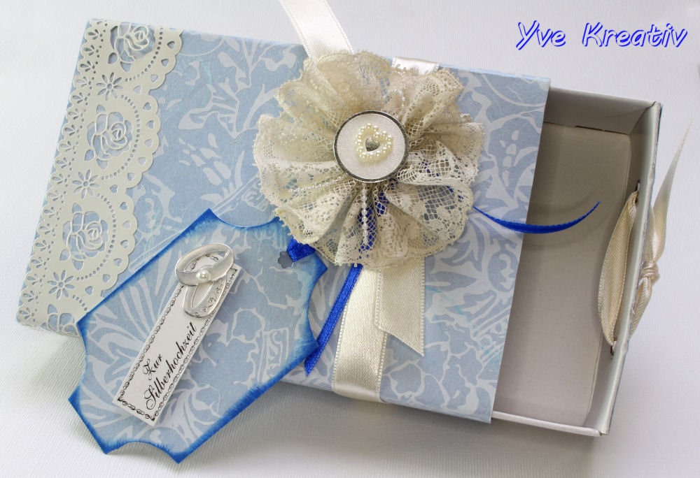 Geschenkschachtel "Silberhochzeit"