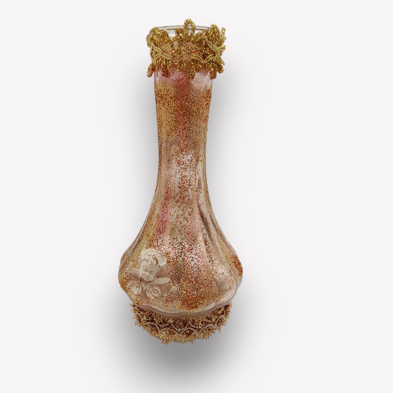 Vase "Engel" Glasvase , kleine Vase für Weihnachtsdekkoration  #613960152