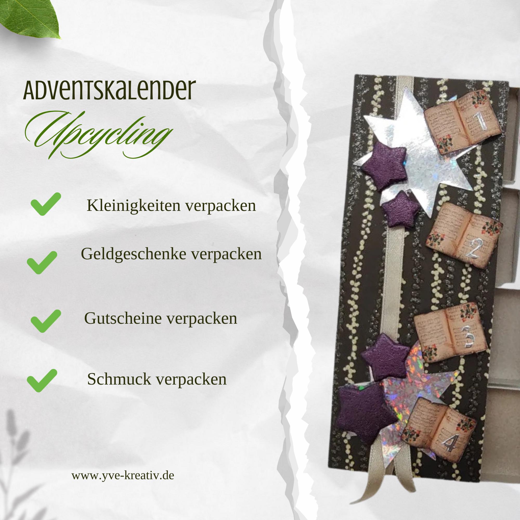 Adventskalender zum Befüllen aus 4 Streichholzschachteln Upcycling kleine Adventsgeschenke Geldgeschenk Weihnachten Mitbringsel #627796221 Adventskalender zum Befüllen aus 4 Streichholzschachteln Upcycling kleine Adventsgeschenke Geldgeschenk Weihnachten Mitbringsel #627796221