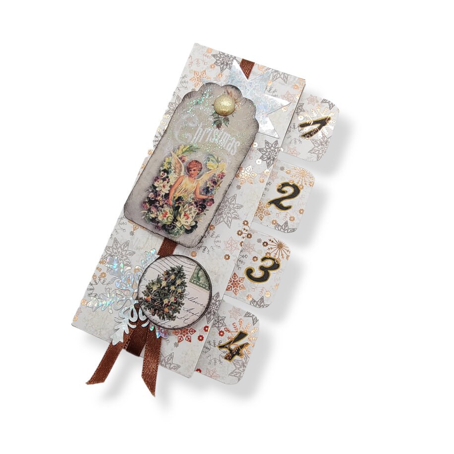 Adventskalender zum Befüllen aus 4 Streichholzschachteln