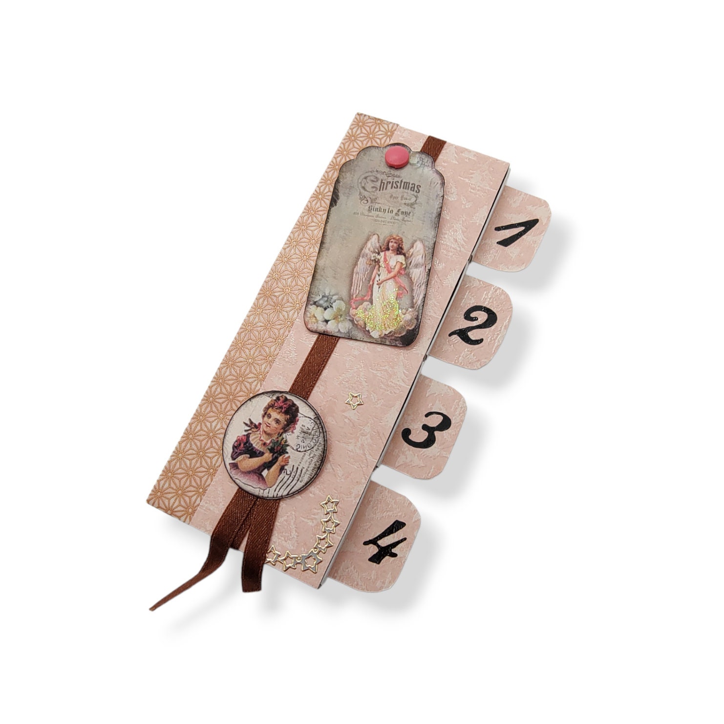 Adventskalender zum Befüllen aus 4 Streichholzschachteln