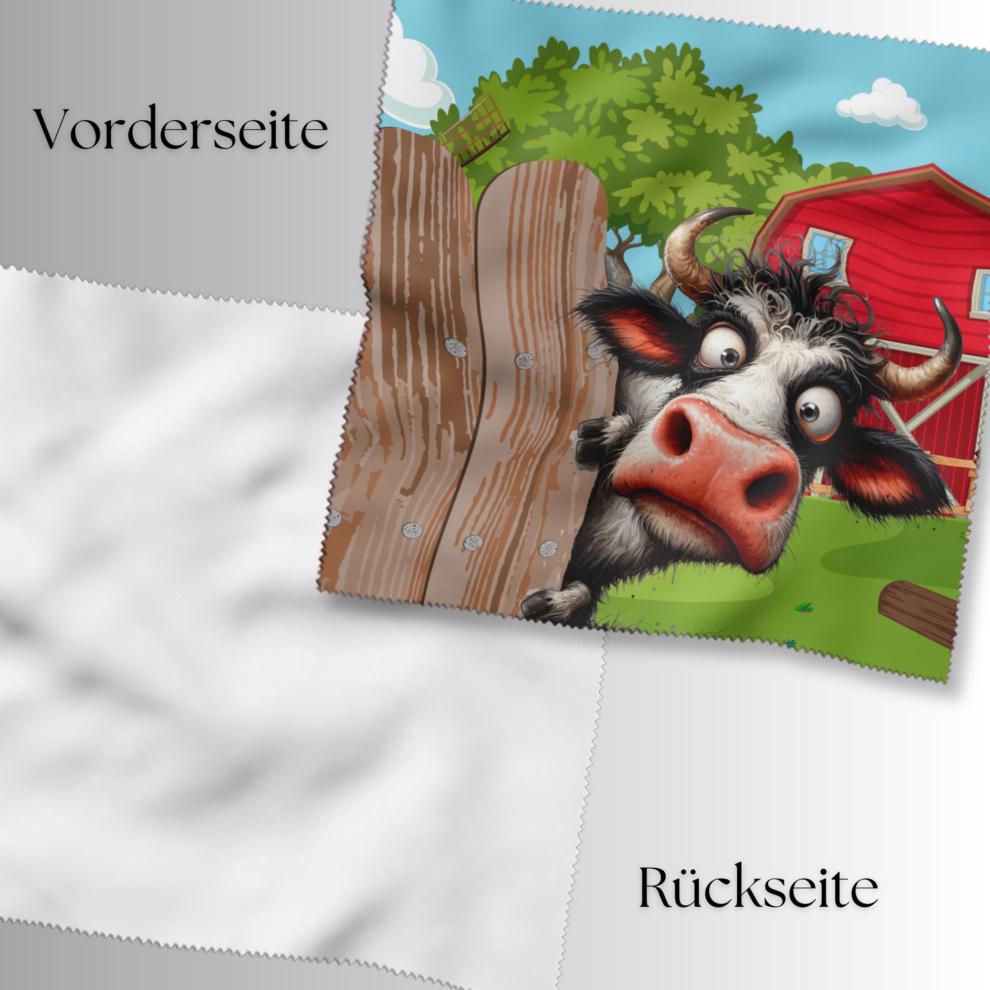 Brillenputztuch – Individuell bedrucktes Mikrofasertuch für Brillen, Displays & mehr | Perfektes Geschenk zum Geburtstag #TI73