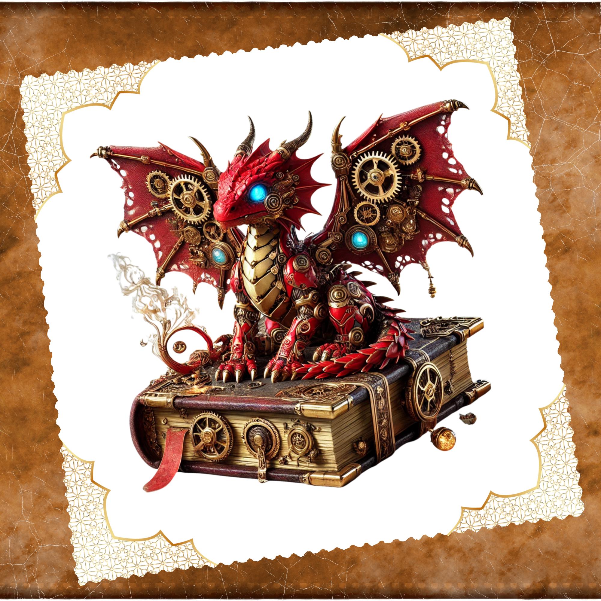 Brillenputztuch bedrucktes Mikrofasertuch für Brillen Tuch für Displays Geschenk Geburtstag Drachen Steampunk #FA19