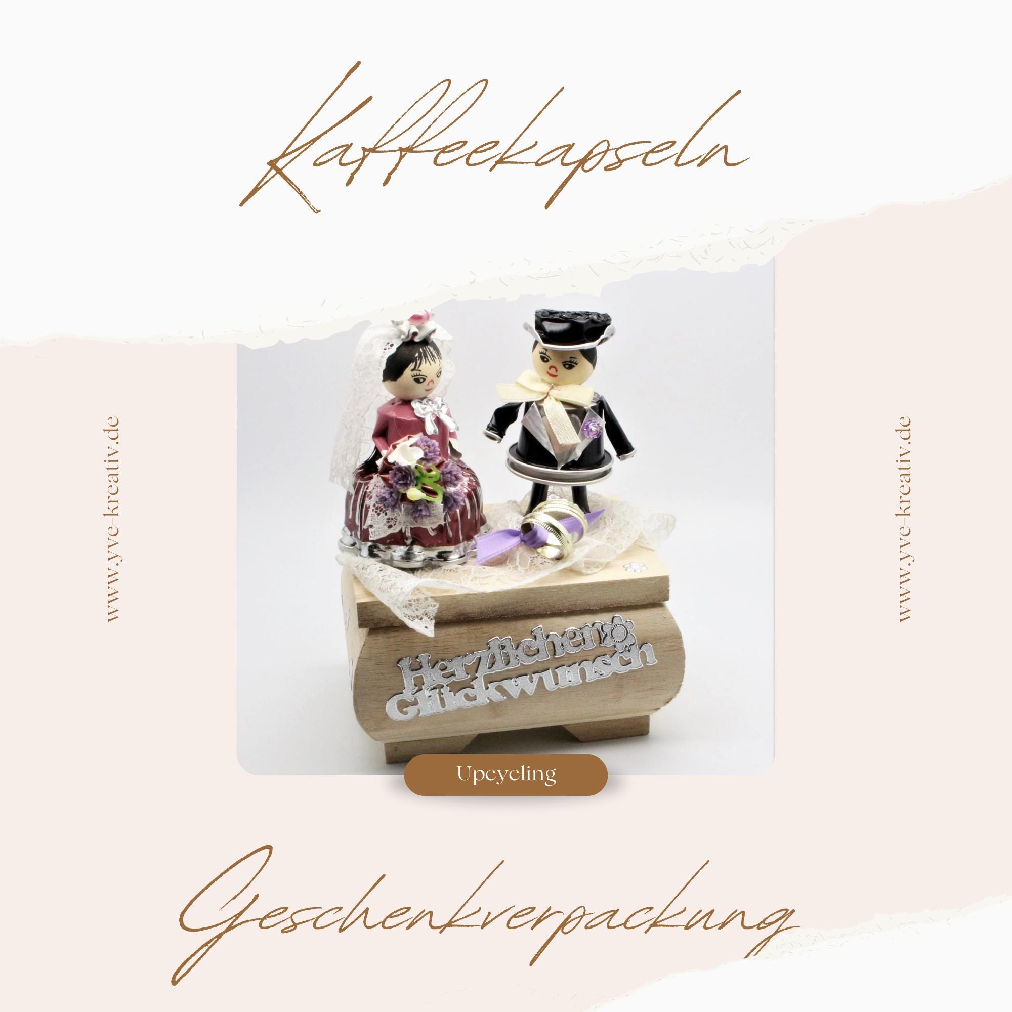 Holztruhe Holzkiste Schatzkiste Brautpaar Upcycling aus Kaffeekapseln Geldgeschenk Hochzeit Geschenk blau Hochzeitsverpackung #795680720 Holztruhe Holzkiste Schatzkiste Brautpaar Upcycling aus Kaffeekapseln Geldgeschenk Hochzeit Geschenk blau Hochzeitsverpackung #795680720
