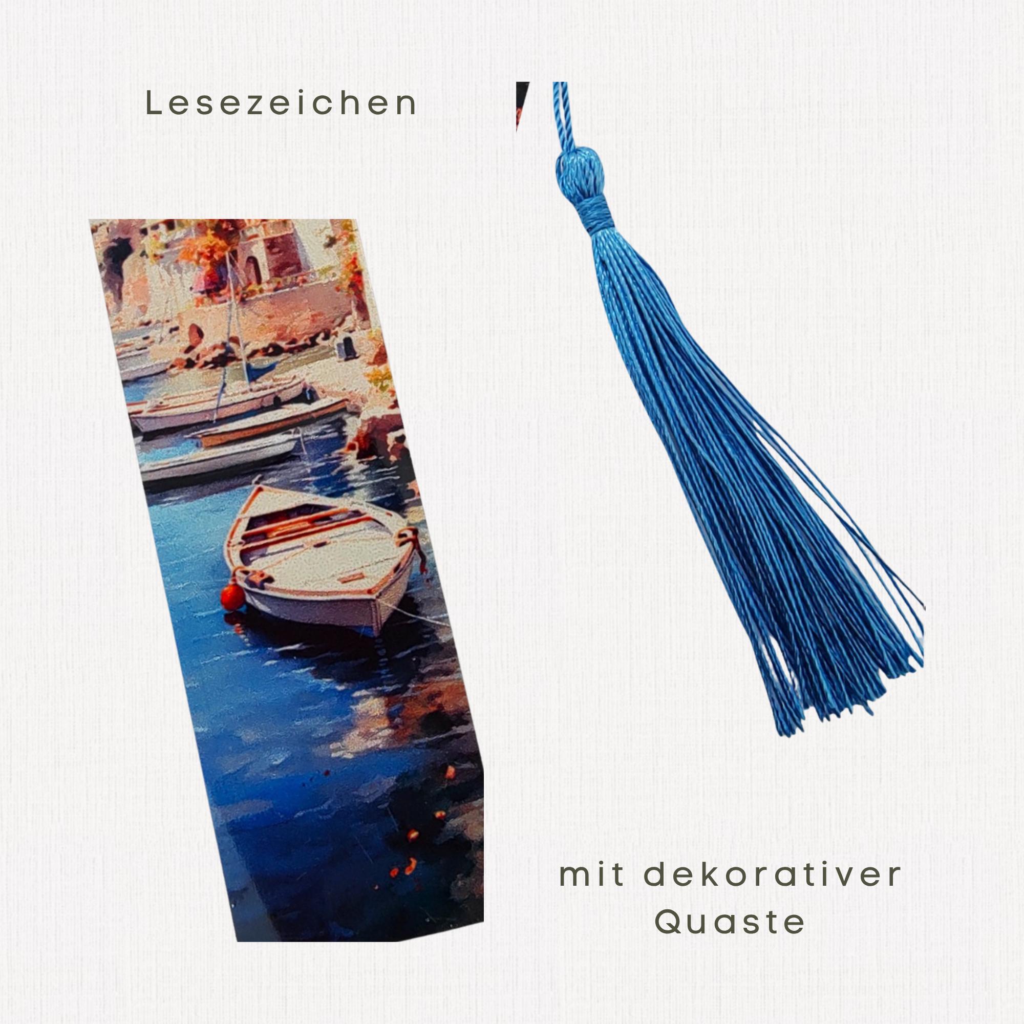 Lesezeichen aus Aluminium Geschenk Urlaub Gutschein Reise Maritim Mitbringsel Bücher Bookmark  #LEALU