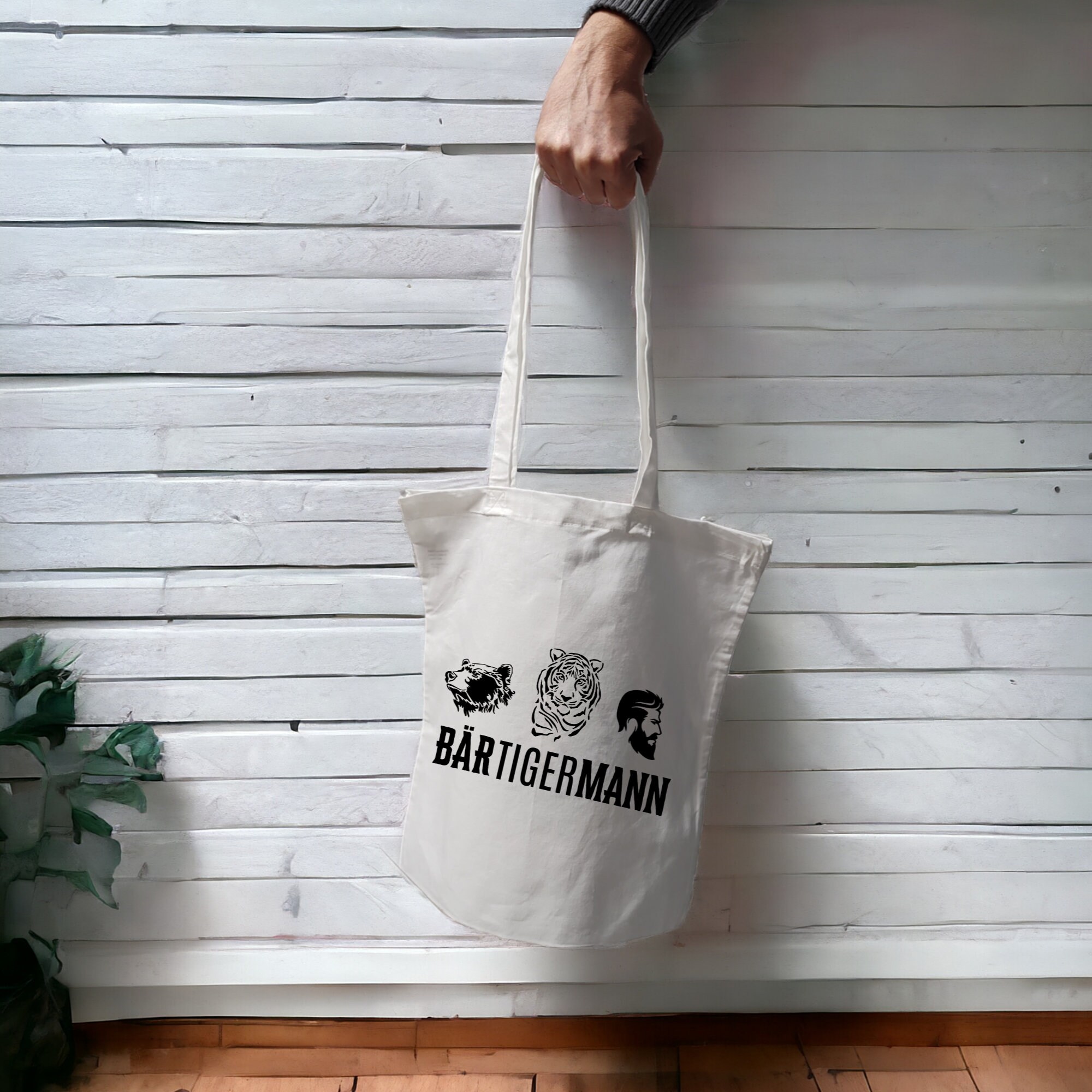 Stofftasche, Stoffbeutel, Geschenk Vater, Vatertag, Mann, Ehemann  #STBAUWB