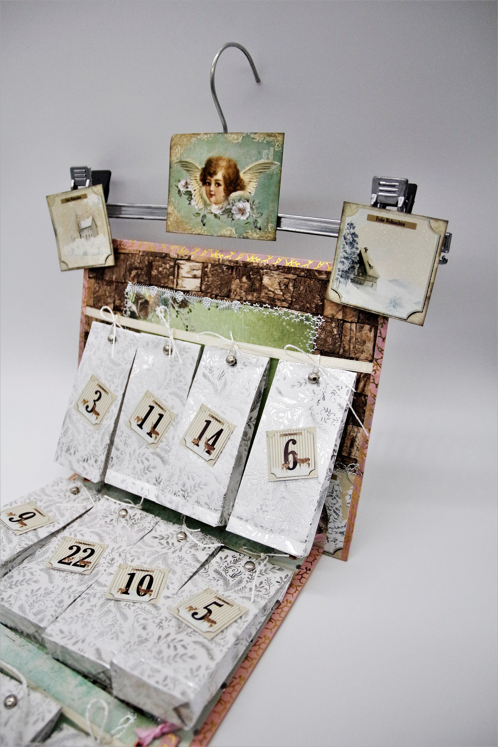 Adventskalender zum Aufhängen, Weihnachten, Adventskalender aus Papier, Advent, Papiertütchen, Adventskalender zum Befüllen #1099598462 Adventskalender zum Aufhängen, Weihnachten, Adventskalender aus Papier, Advent, Papiertütchen, Adventskalender zum Befüllen #1099598462