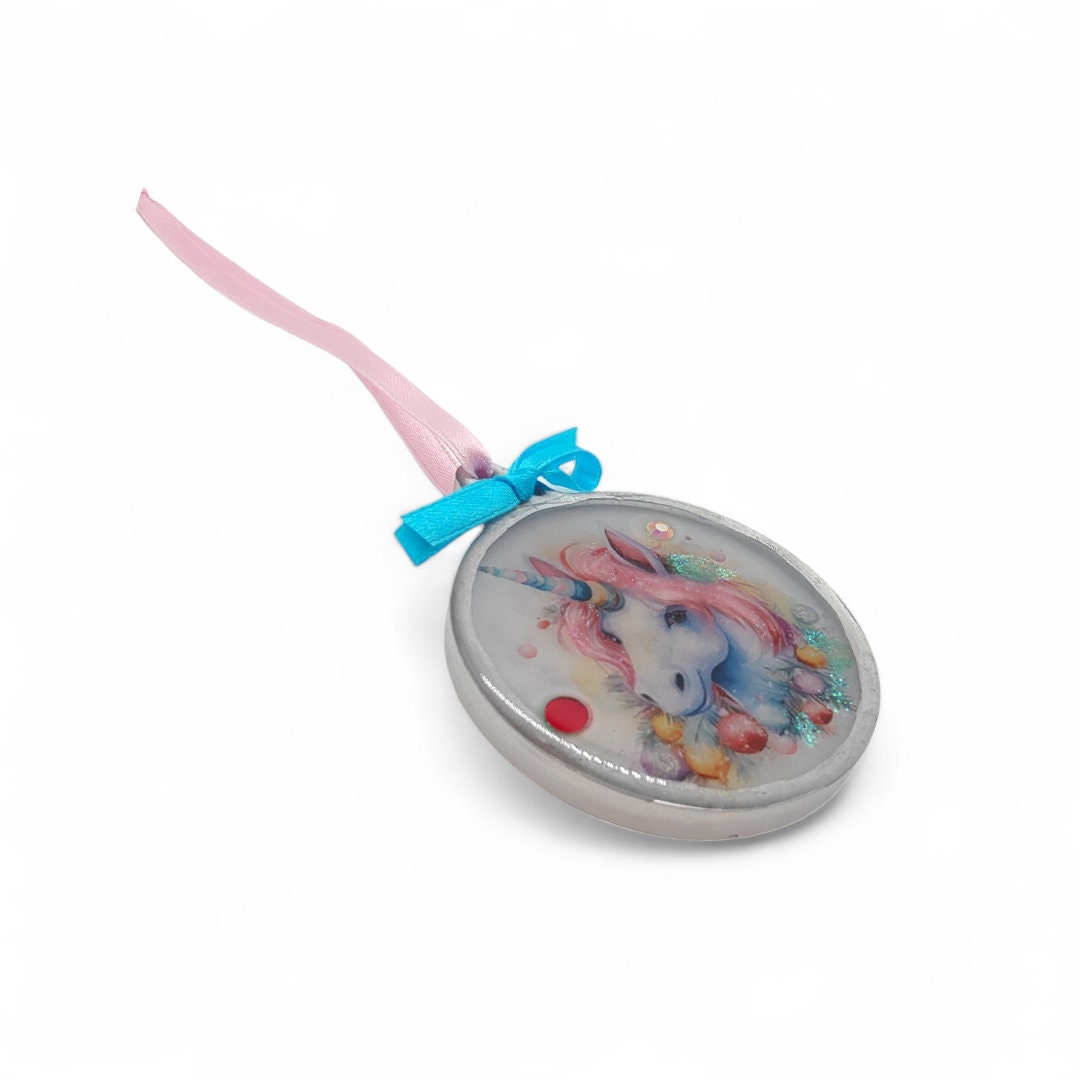 Weihnachtskugel Weihnachtsschmuck Baumanhänger Christmas Ornaments Weihnachten Baumkugel  Motiv "Einhorn"  #1620752841