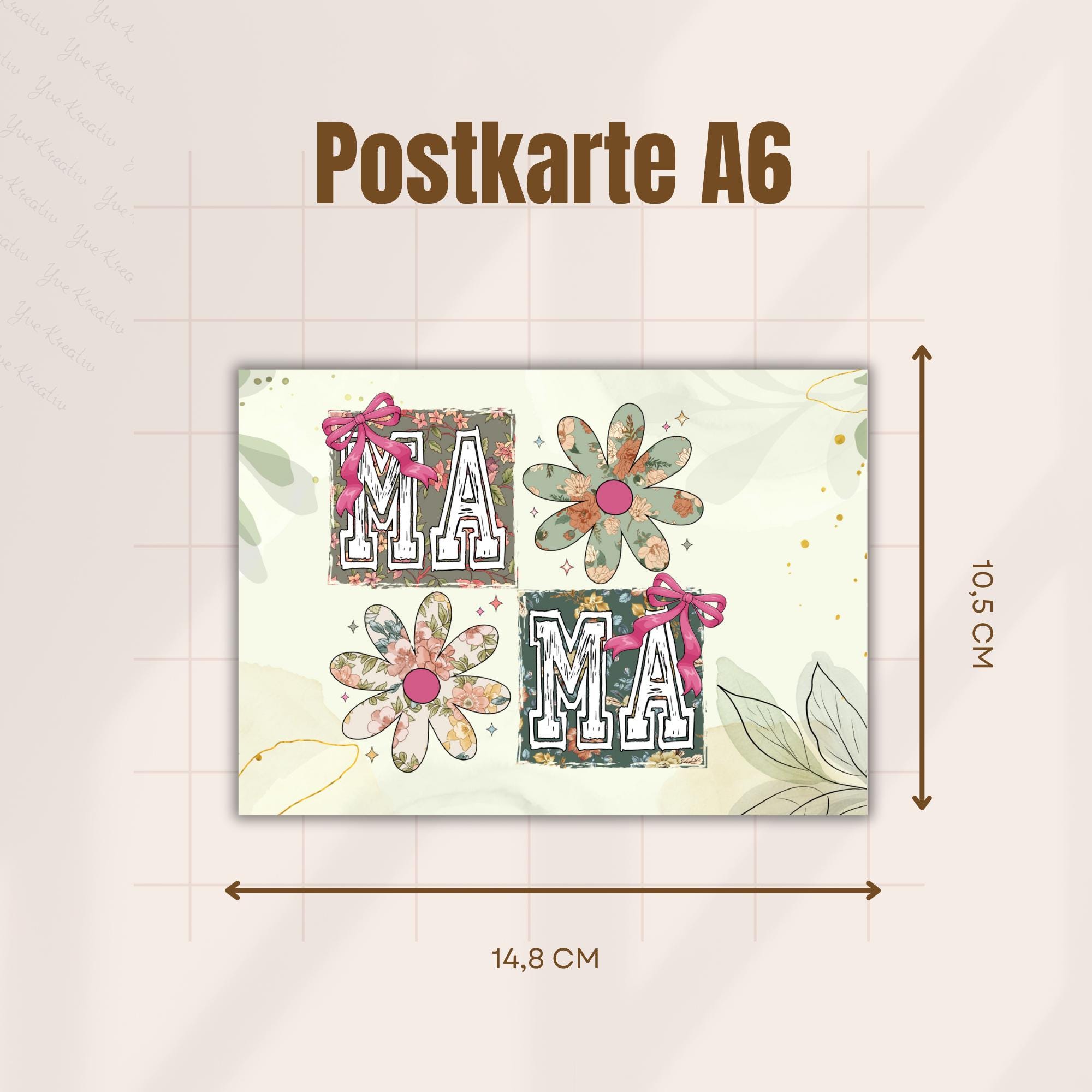 Postkarte Grußkarte Karte zum Muttertag Muttertagkarte Geburtstagskarte Mama Geschenk #PLS Postkarte Grußkarte Karte zum Muttertag Muttertagkarte Geburtstagskarte Mama Geschenk #PLS