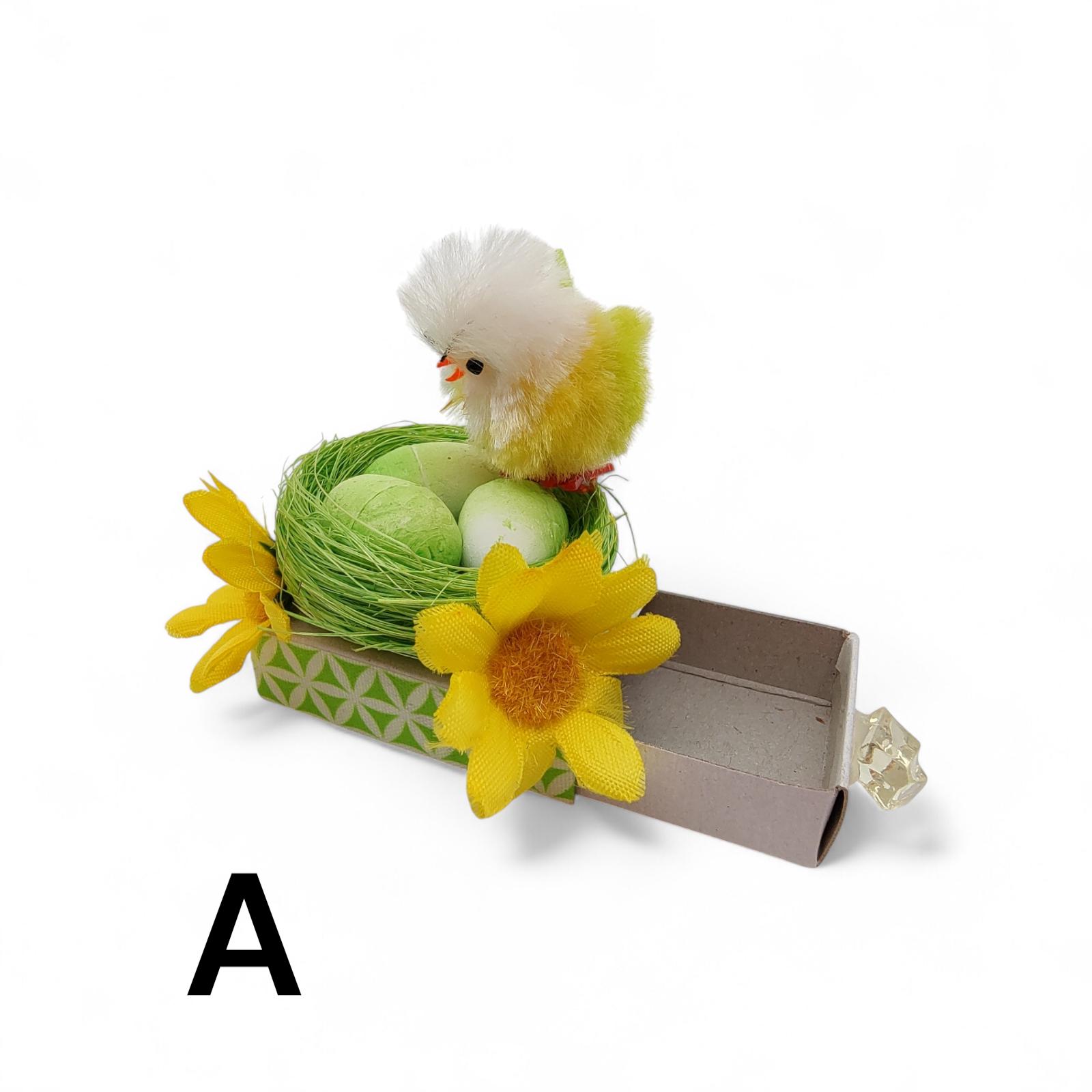 Kleine Schachtel Streichholzschachtel Box - Ostern Geschenkebox für Geldgeschenke Gutschein - kleine Kostbarkeiten #1852914535
