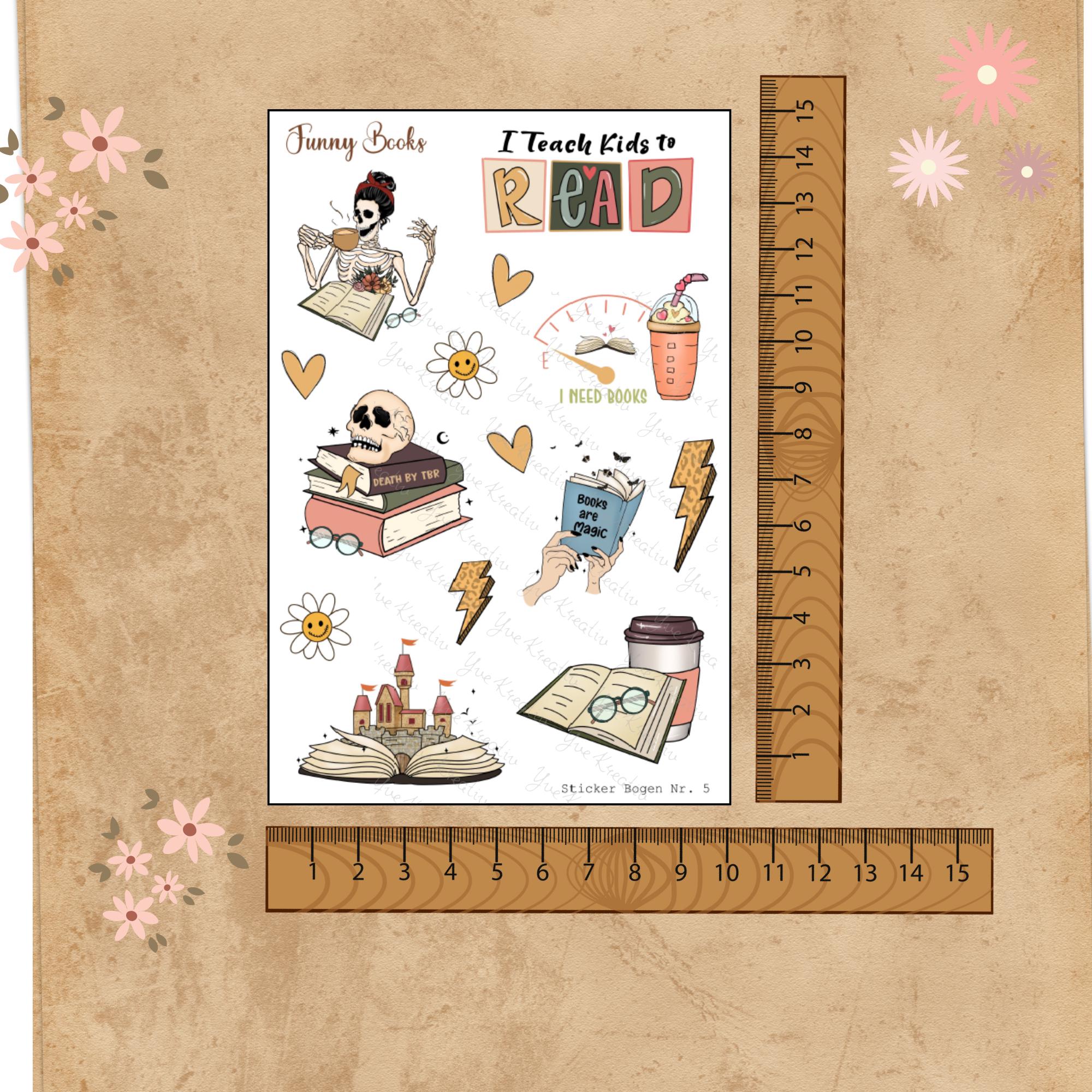 Aufkleber Love Books Stickerbogen Bücher für Leseratten Sticker Set - 3 Bögen zur Auswahl in Weiß - Transparent - Matt - Glanz #SBA6 Aufkleber Love Books Stickerbogen Bücher für Leseratten Sticker Set - 3 Bögen zur Auswahl in Weiß - Transparent - Matt - Glanz #SBA6