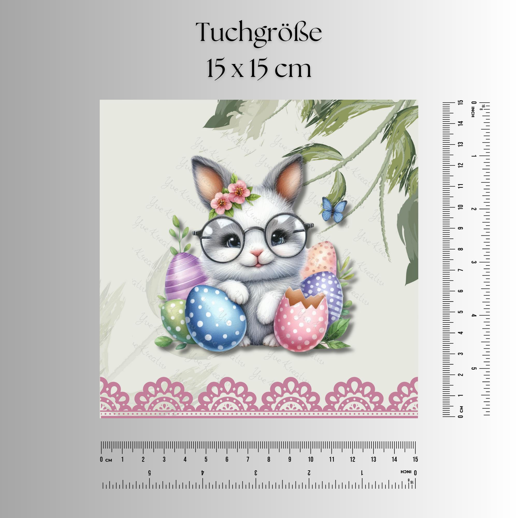 Brillenputztuch Geschenk zu Ostern bedrucktes Mikrofasertuch Ostergeschenk für Brillen Kameratuch Tuch für Displays Objektive  #OS7