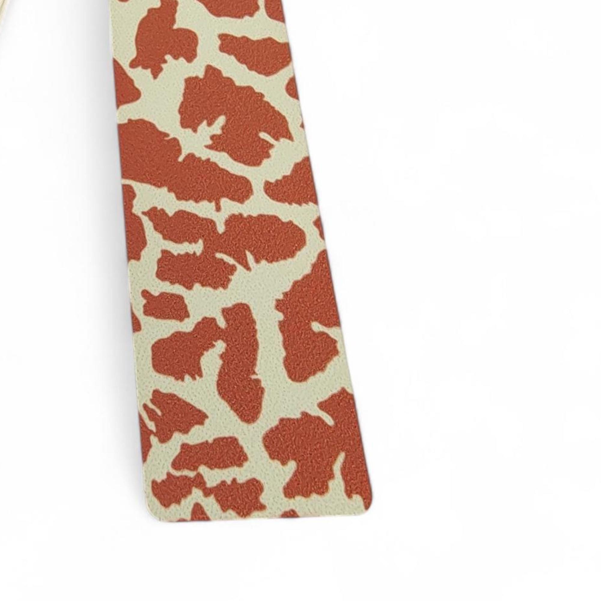 Lesezeichen aus Aluminium Animalprint Geschenk Geburtstag Mitbringsel Freundin Buchgeschenk Bookmark Giraffe #LEALU Lesezeichen aus Aluminium Animalprint Geschenk Geburtstag Mitbringsel Freundin Buchgeschenk Bookmark Giraffe #LEALU