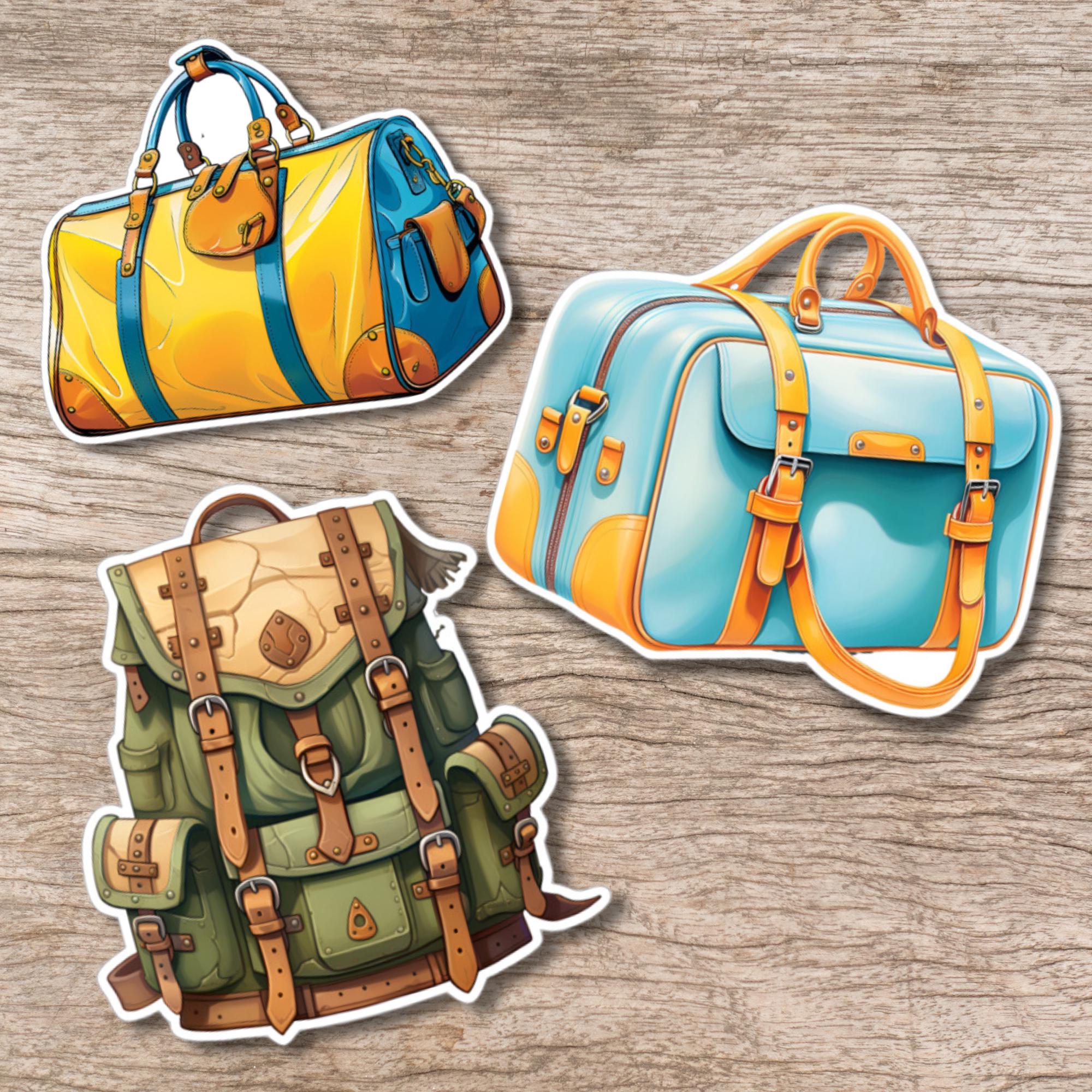 Kofferaufkleber Aufkleber Rucksack Reiseaufkleber großer Sticker Reisetasche - 3 Aufkleber Motive zur Auswahl in Weiß oder Transparent #SEG8 Kofferaufkleber Aufkleber Rucksack Reiseaufkleber großer Sticker Reisetasche - 3 Aufkleber Motive zur Auswahl in Weiß oder Transparent #SEG8