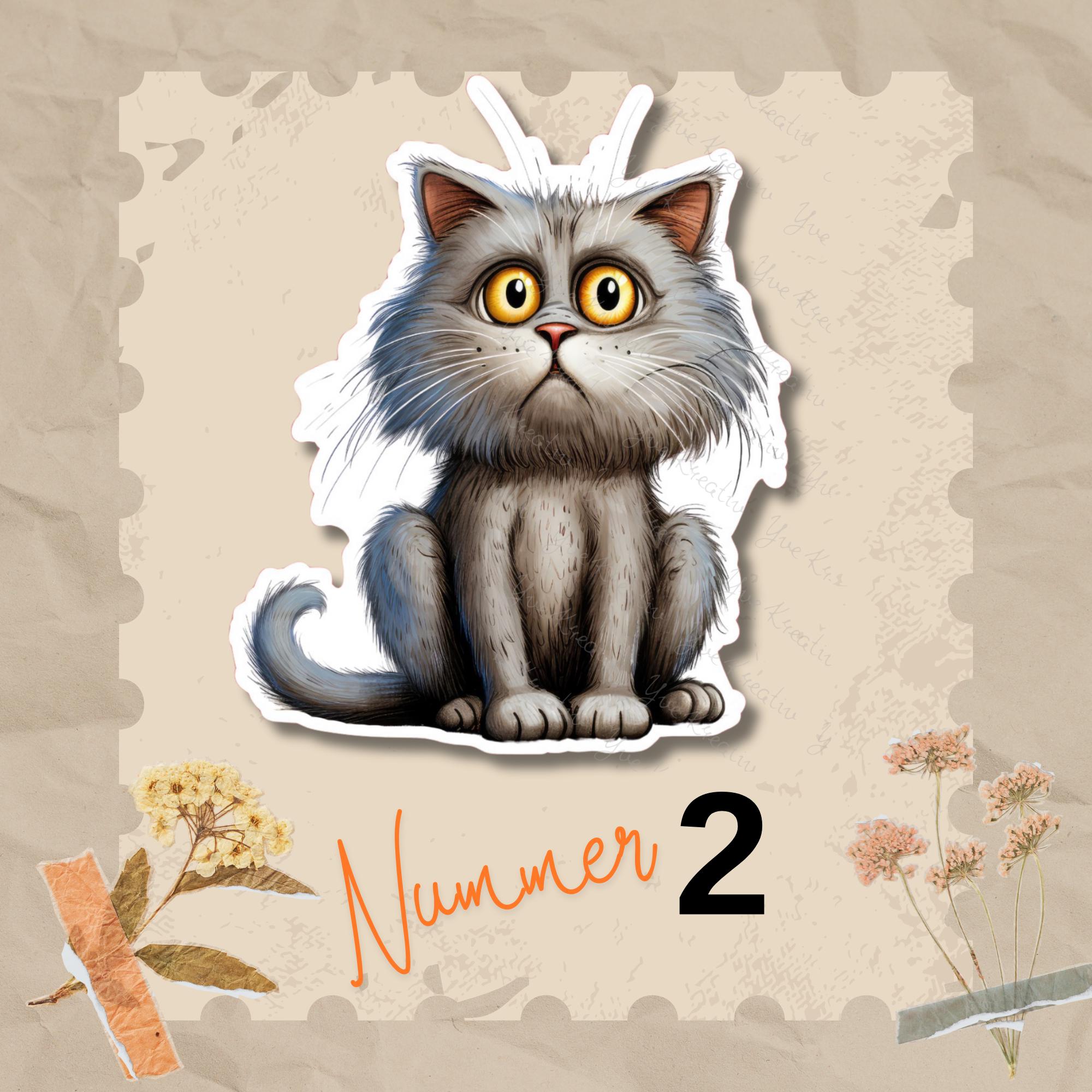 Großer Aufkleber, lustige Katze Sticker, großer Koffer Sticker, Kofferaufkleber - 3 Aufkleber zur Auswahl in Weiß oder Transparent #SEG8 Großer Aufkleber, lustige Katze Sticker, großer Koffer Sticker, Kofferaufkleber - 3 Aufkleber zur Auswahl in Weiß oder Transparent #SEG8