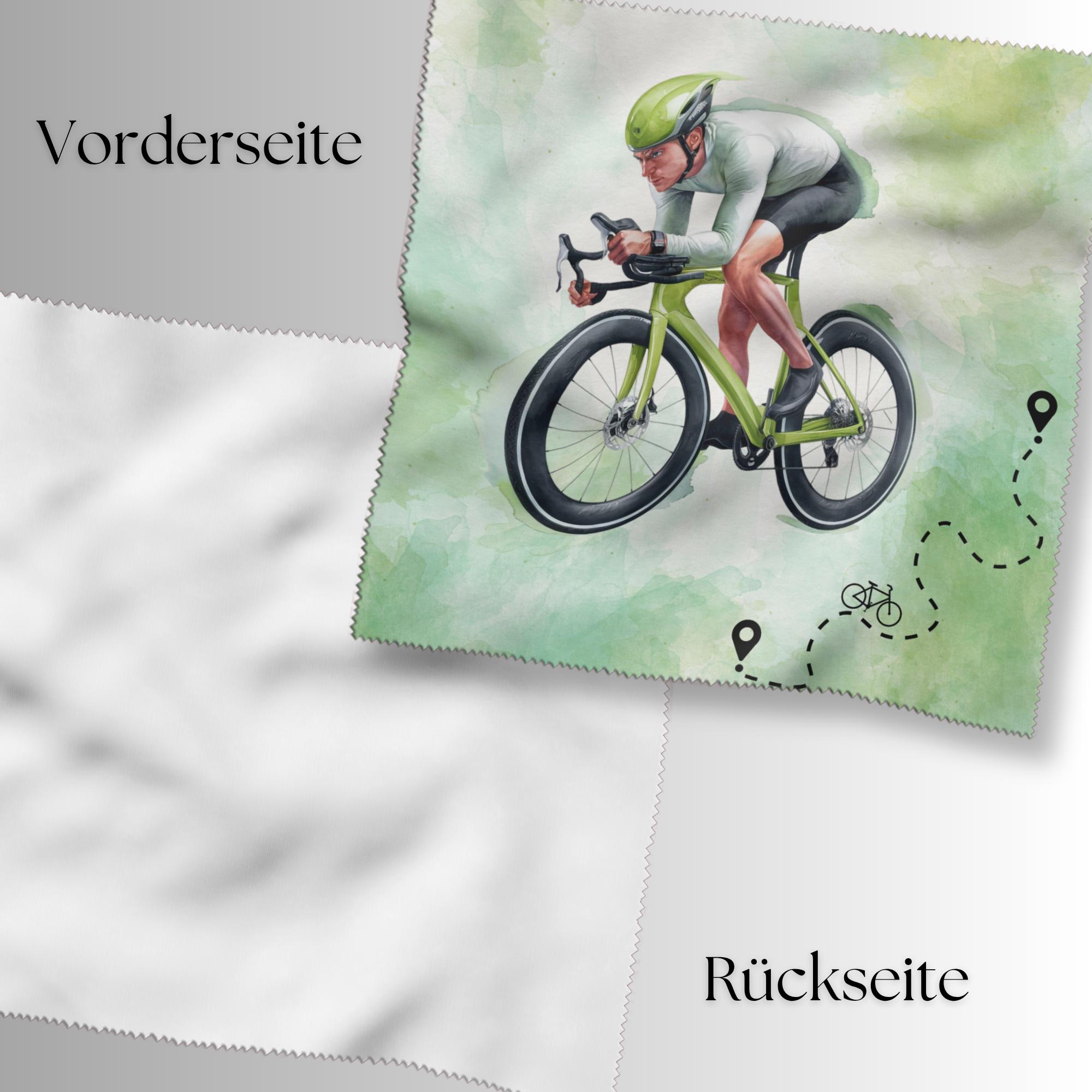 Brillenputztuch Fahrradfahrer bedrucktes Mikrofasertuch für Brille Sonnenbrille Displays Geschenk Radfahrer Gutschein Fahrrad Tour #AL54 Brillenputztuch Fahrradfahrer bedrucktes Mikrofasertuch für Brille Sonnenbrille Displays Geschenk Radfahrer Gutschein Fahrrad Tour #AL54