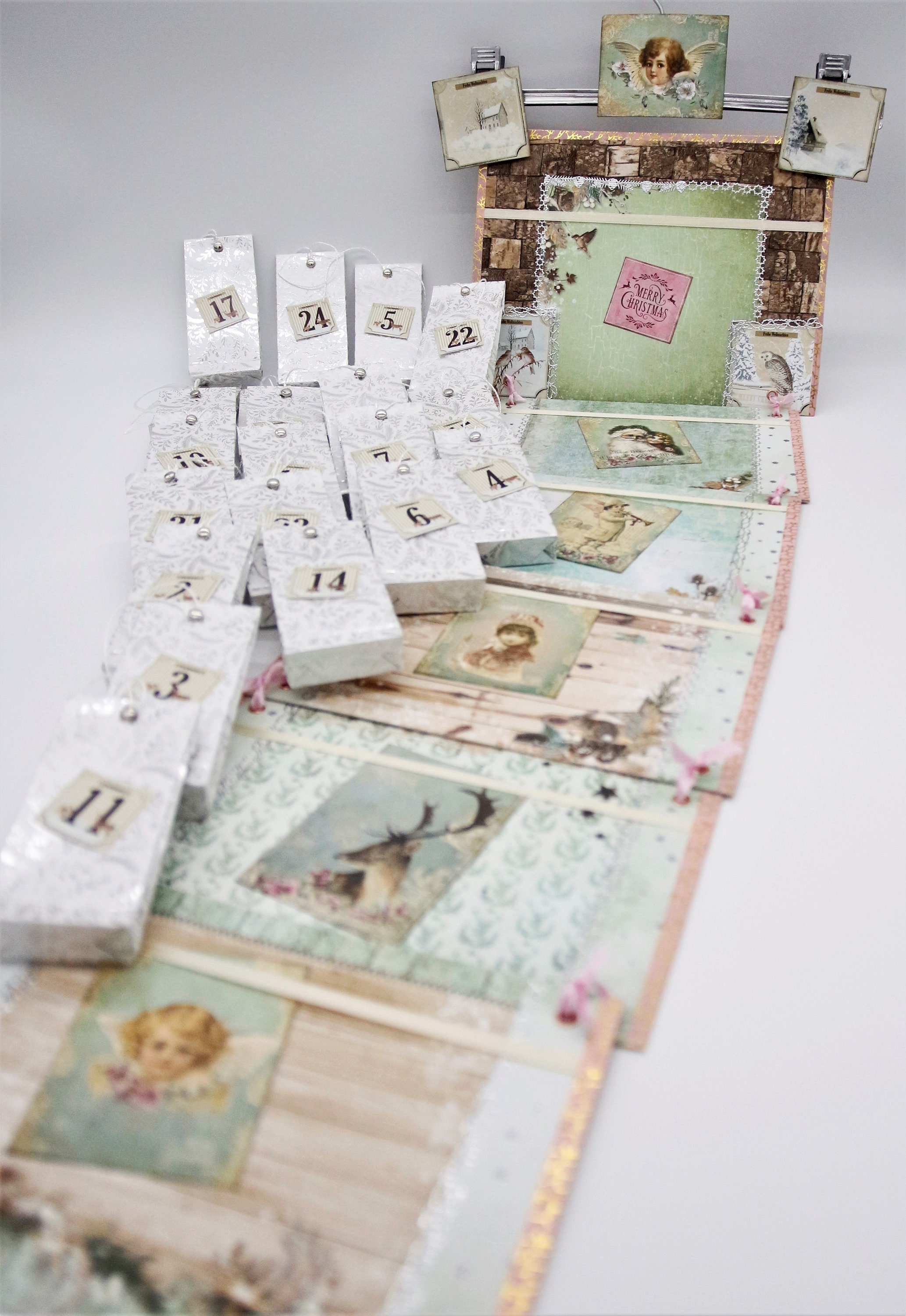 Adventskalender zum Aufhängen, Weihnachten, Adventskalender aus Papier, Advent, Papiertütchen, Adventskalender zum Befüllen #1099598462 Adventskalender zum Aufhängen, Weihnachten, Adventskalender aus Papier, Advent, Papiertütchen, Adventskalender zum Befüllen #1099598462