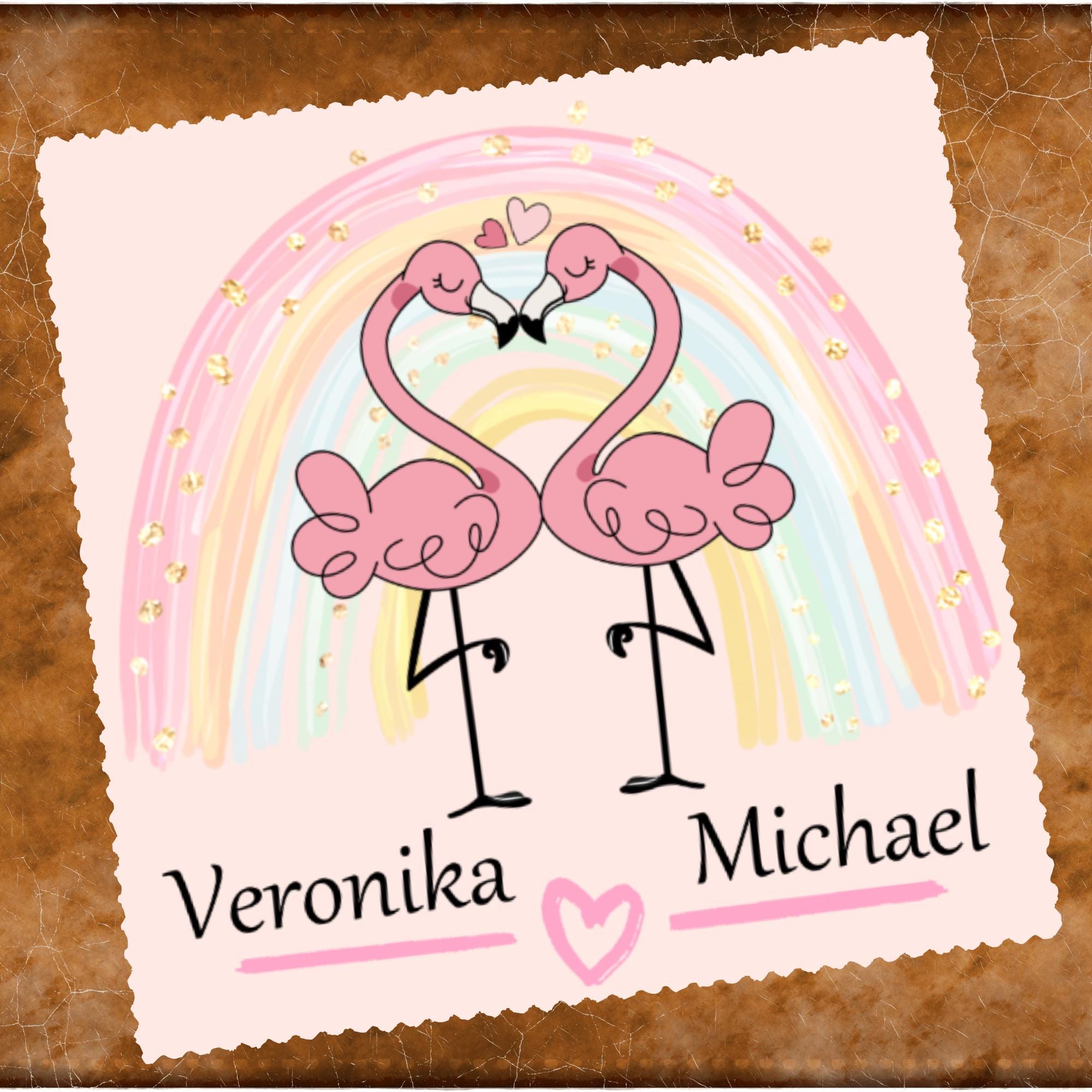 Brillenputztuch mit Namen Verlobung Geschenk Hochzeit Paar Flamingo bedrucktes Mikrofasertuch für Brillen Tuch für Displays #HO12P Brillenputztuch mit Namen Verlobung Geschenk Hochzeit Paar Flamingo bedrucktes Mikrofasertuch für Brillen Tuch für Displays #HO12P