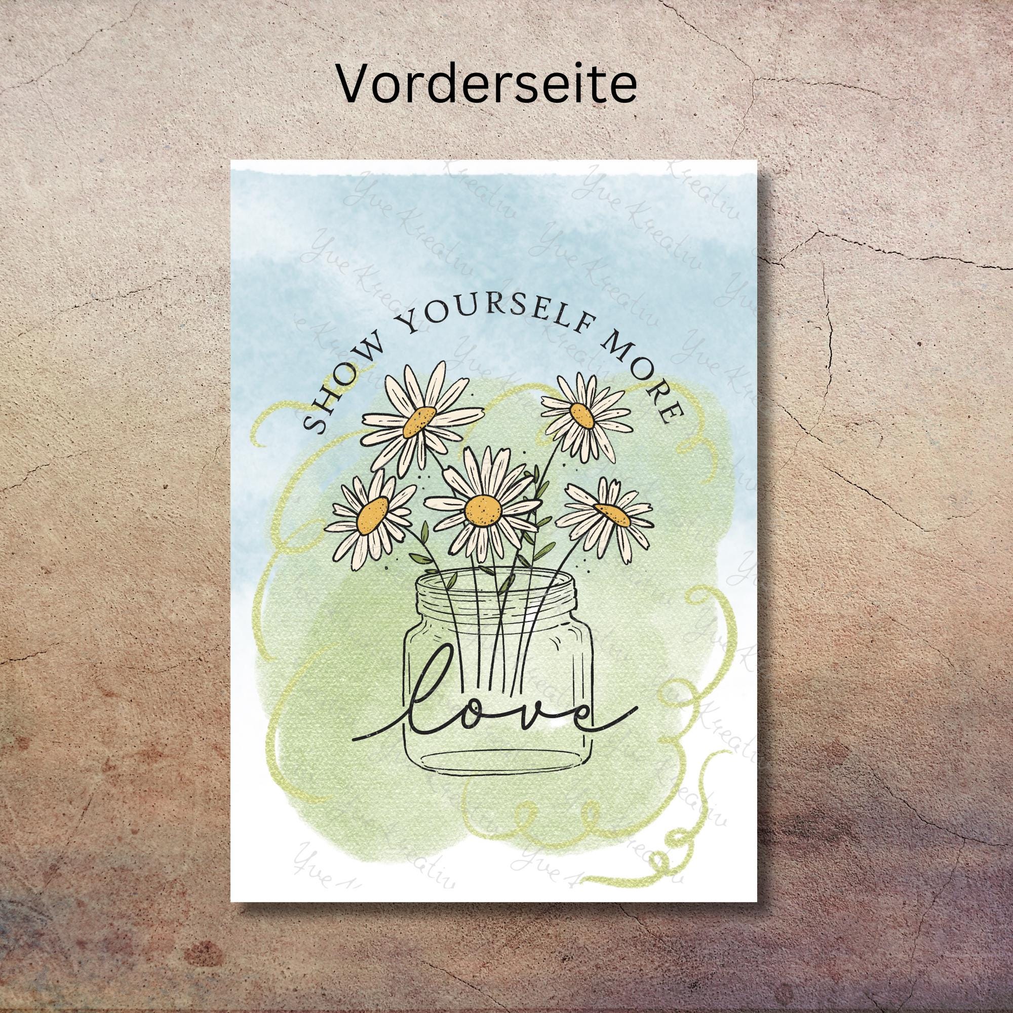 Postkarte, Grußkarte, Karte zum Geburtstag, Motivation, Aufmunterung I Blüten #PLS